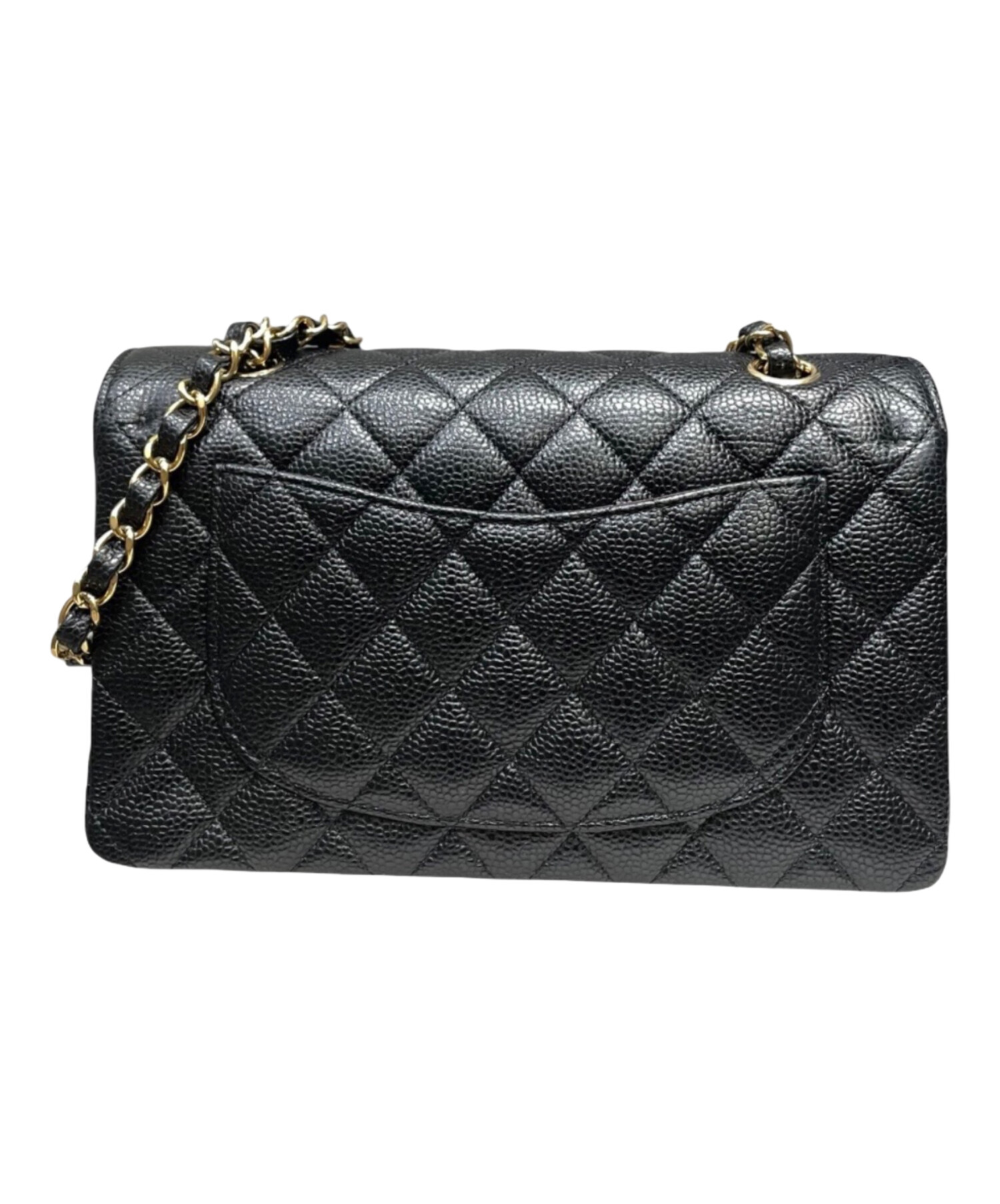 中古・古着通販】CHANEL (シャネル) Wフラップチェーンショルダー