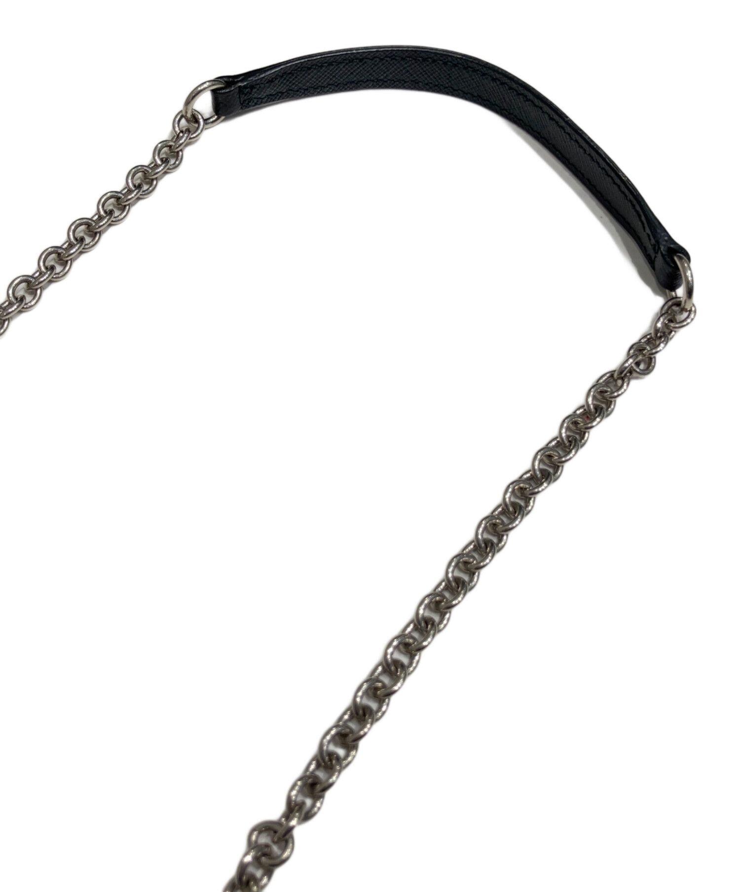 中古・古着通販】PRADA (プラダ) トライアングルロゴ チェーン