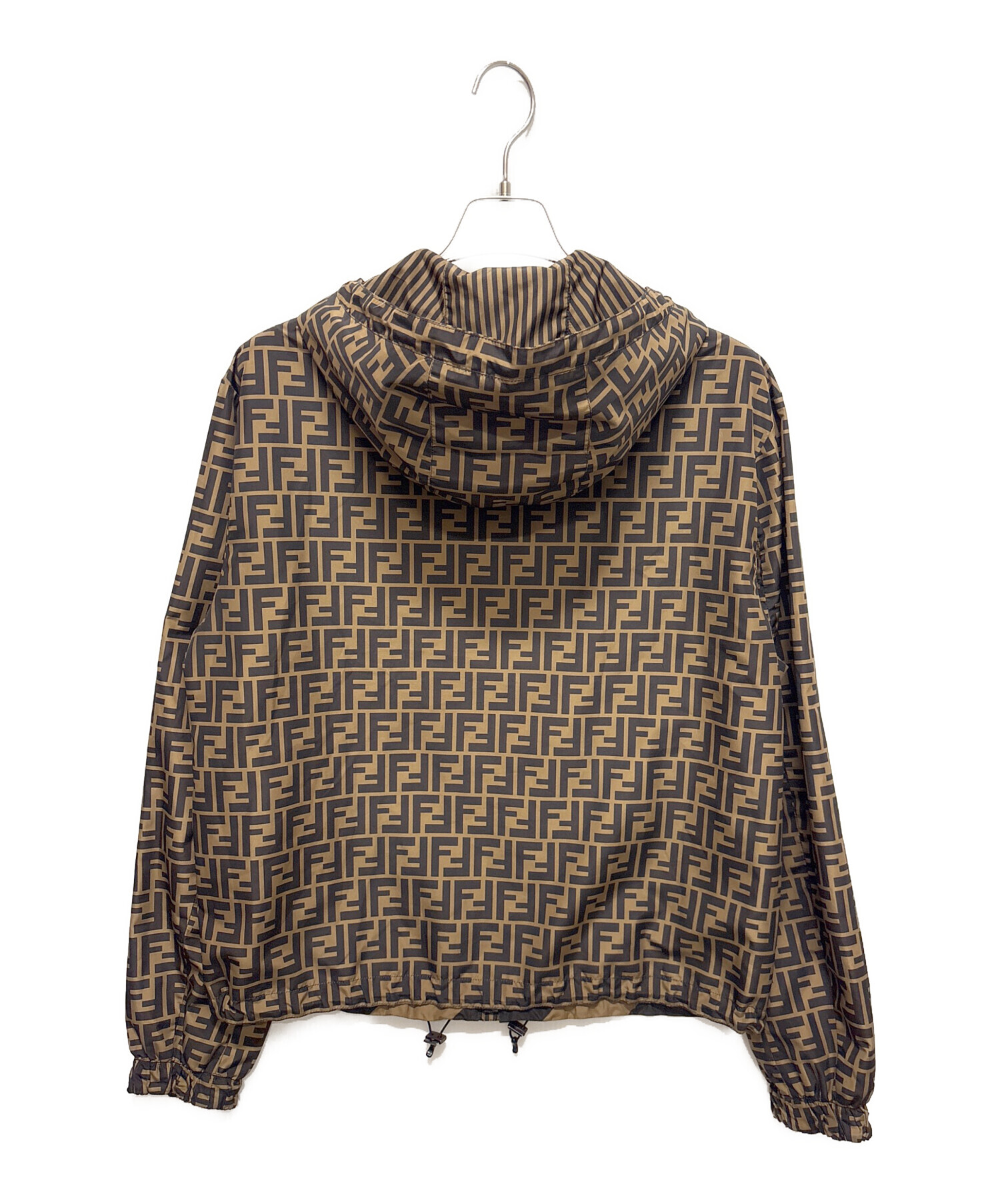 中古・古着通販】FENDI (フェンディ) ズッカ柄ナイロンパーカー