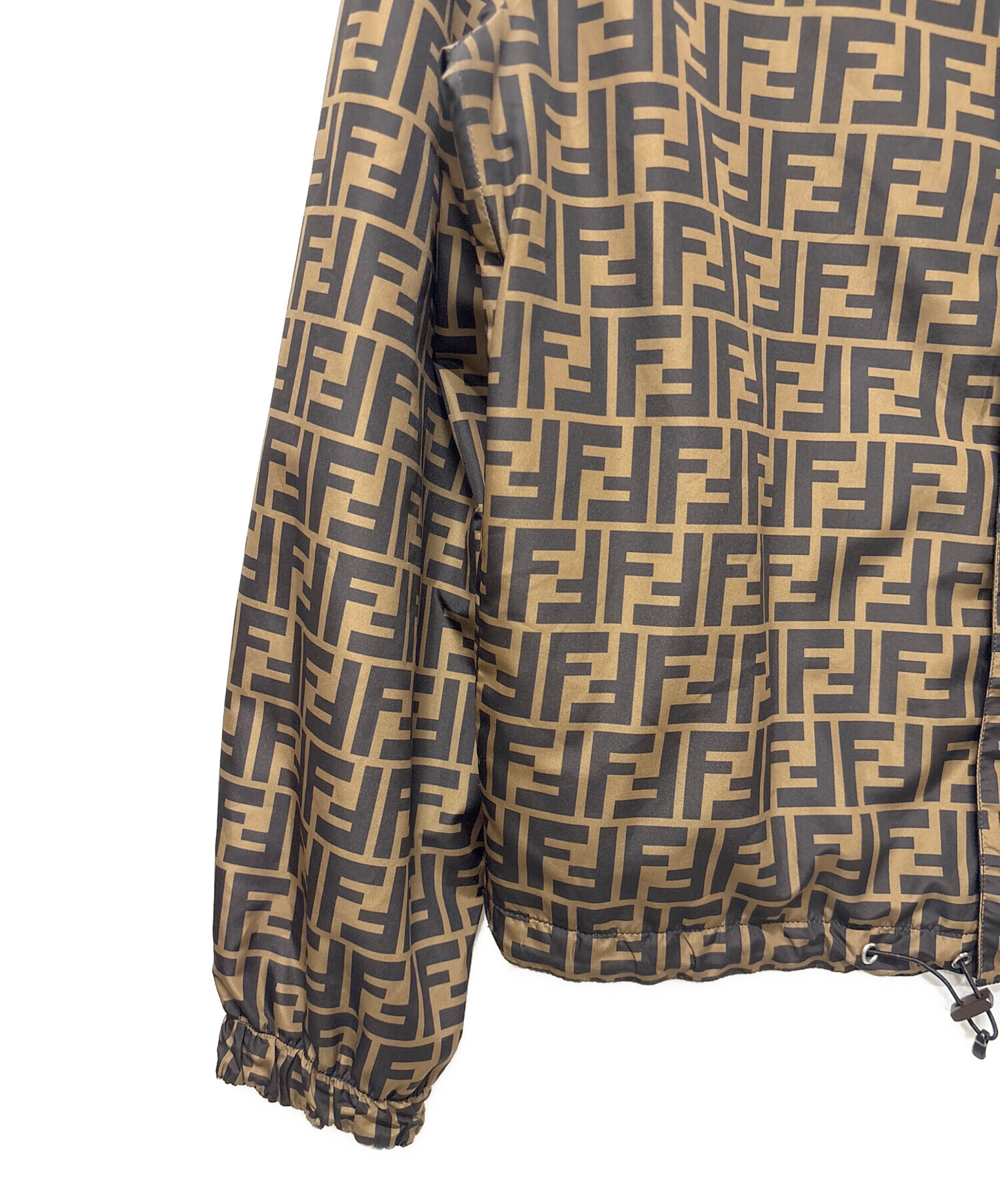 中古・古着通販】FENDI (フェンディ) ズッカ柄ナイロンパーカー