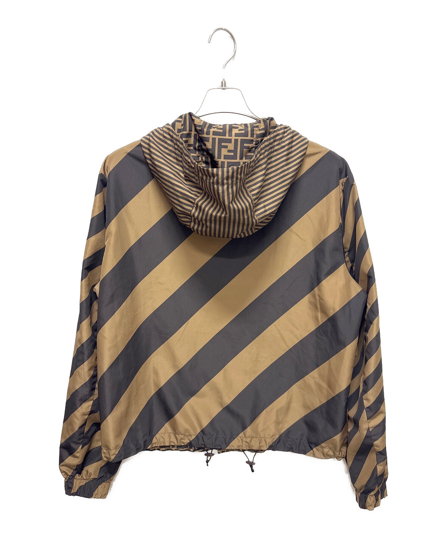 中古・古着通販】FENDI (フェンディ) ズッカ柄ナイロンパーカー
