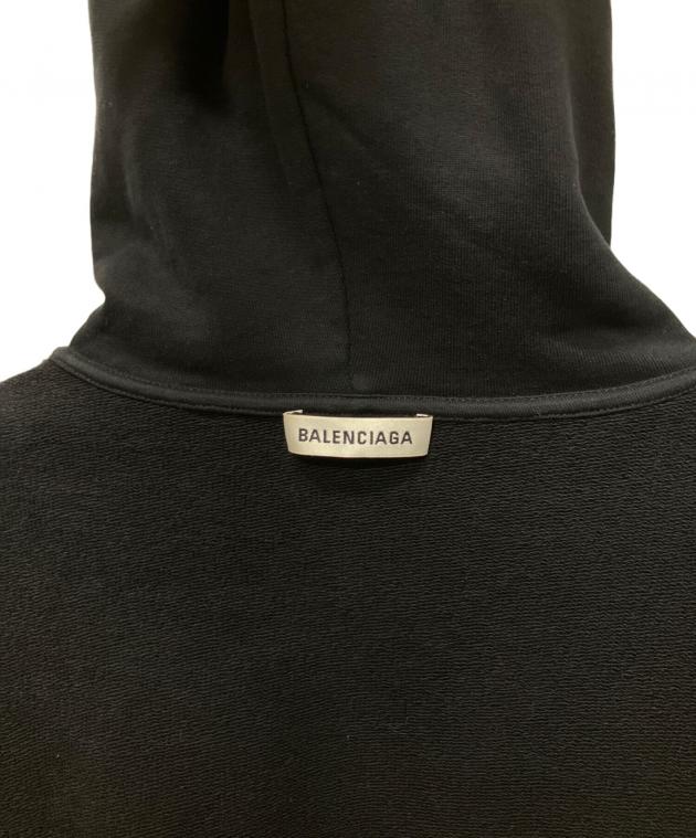 中古・古着通販】BALENCIAGA (バレンシアガ) フードロゴパーカー 