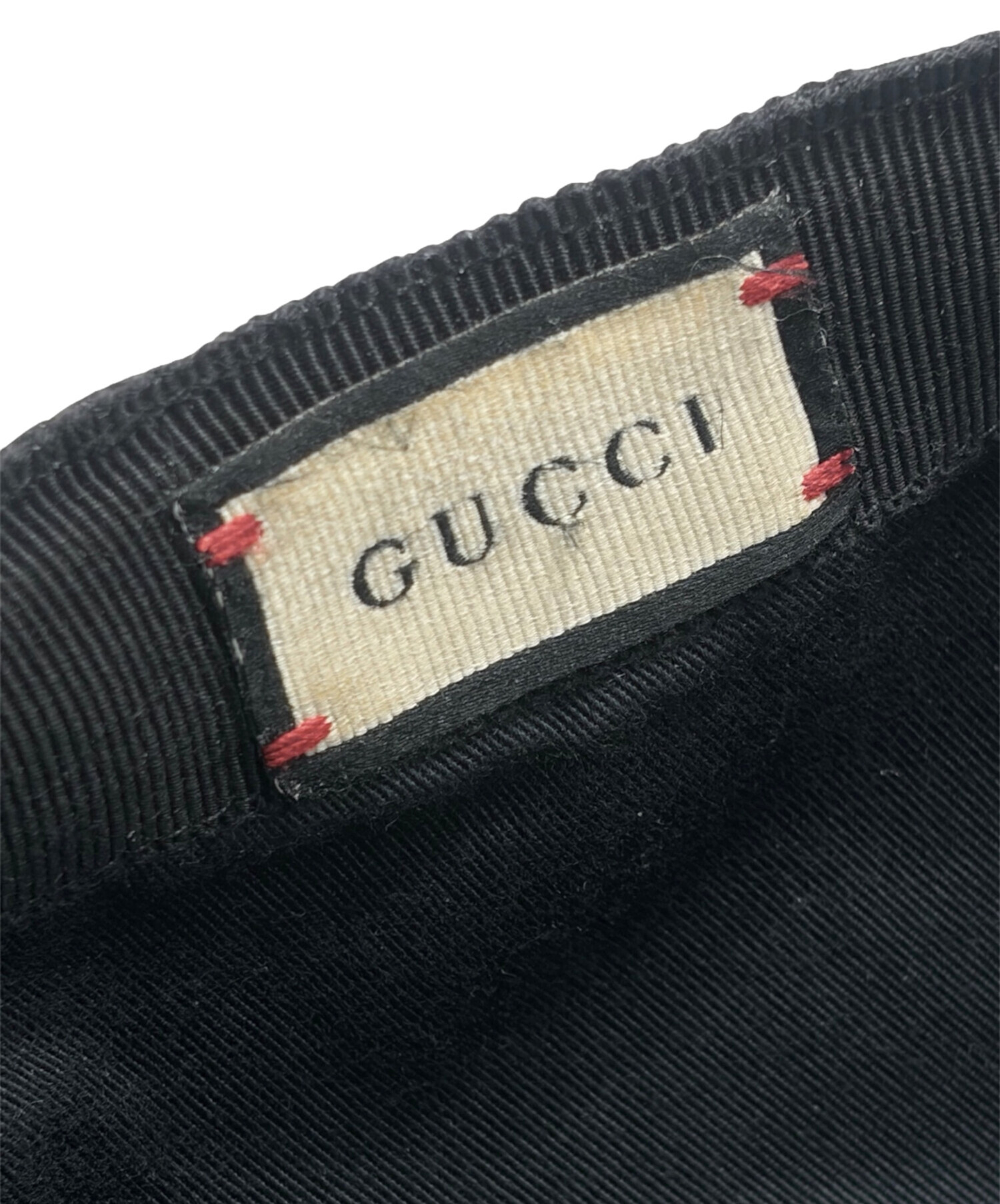 中古・古着通販】GUCCI (グッチ) GGジャガードキャップ ブラック