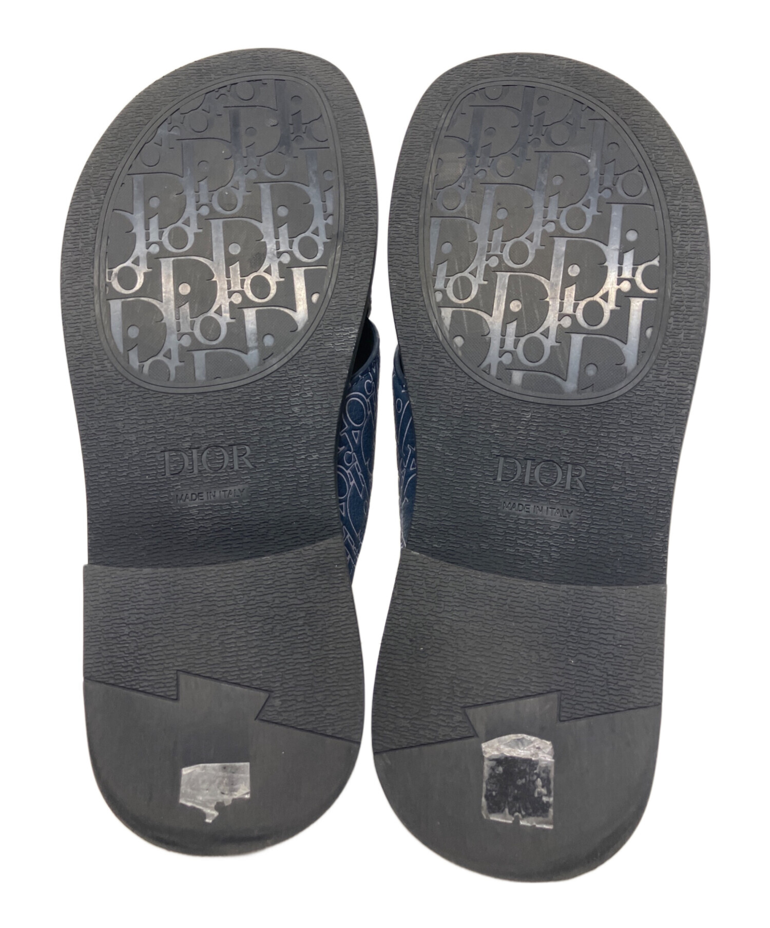DIOR Alias Sandal EU42(27cm相当) ほぼ未使用箱無し 中古・古着通販】Dior (ディオール) Alias Sandal ネイビー サイズ:42