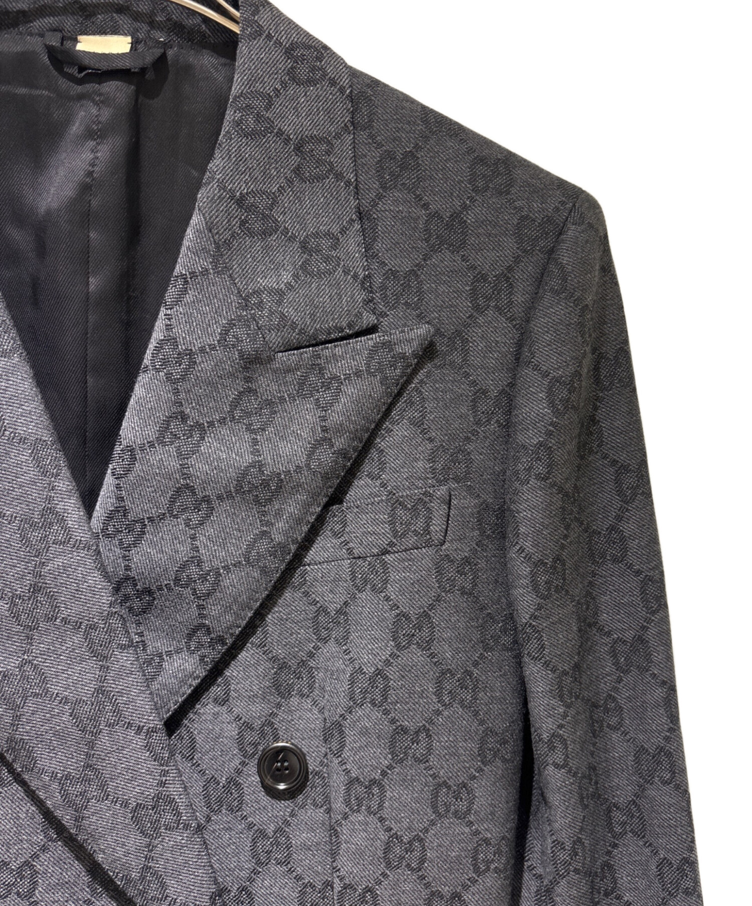 中古・古着通販】GUCCI (グッチ) GGウール ジャカード ダブル