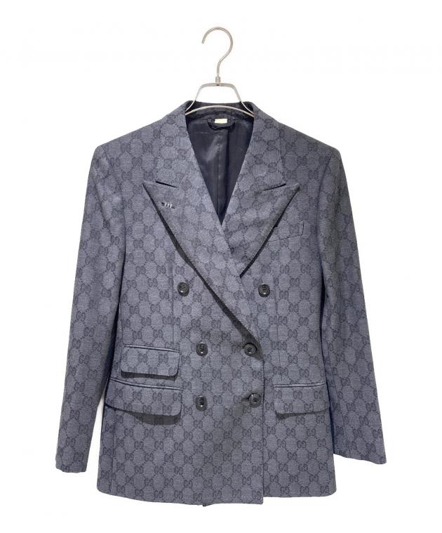 中古・古着通販】GUCCI (グッチ) GGウール ジャカード ダブル