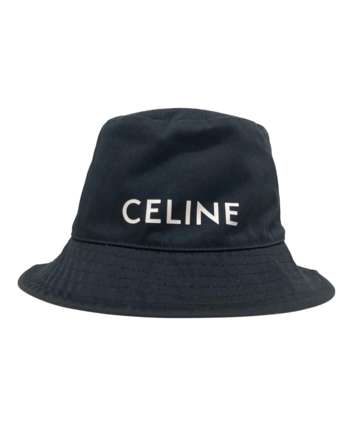 中古・古着通販】CELINE (セリーヌ) バケットハット ブラック サイズ