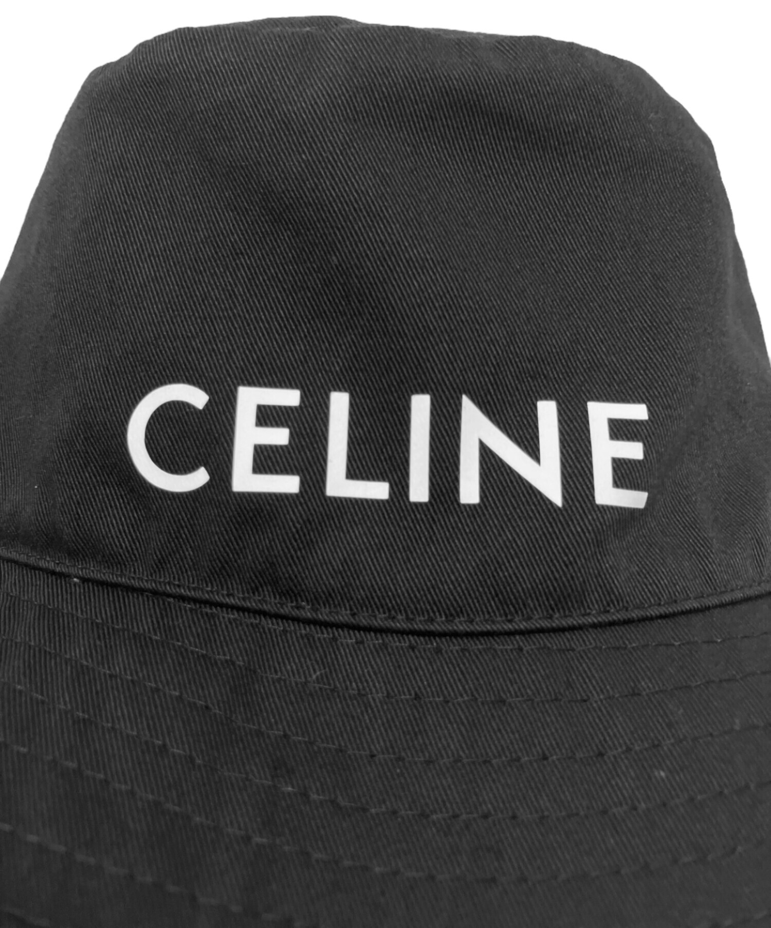 中古・古着通販】CELINE (セリーヌ) バケットハット ブラック サイズ