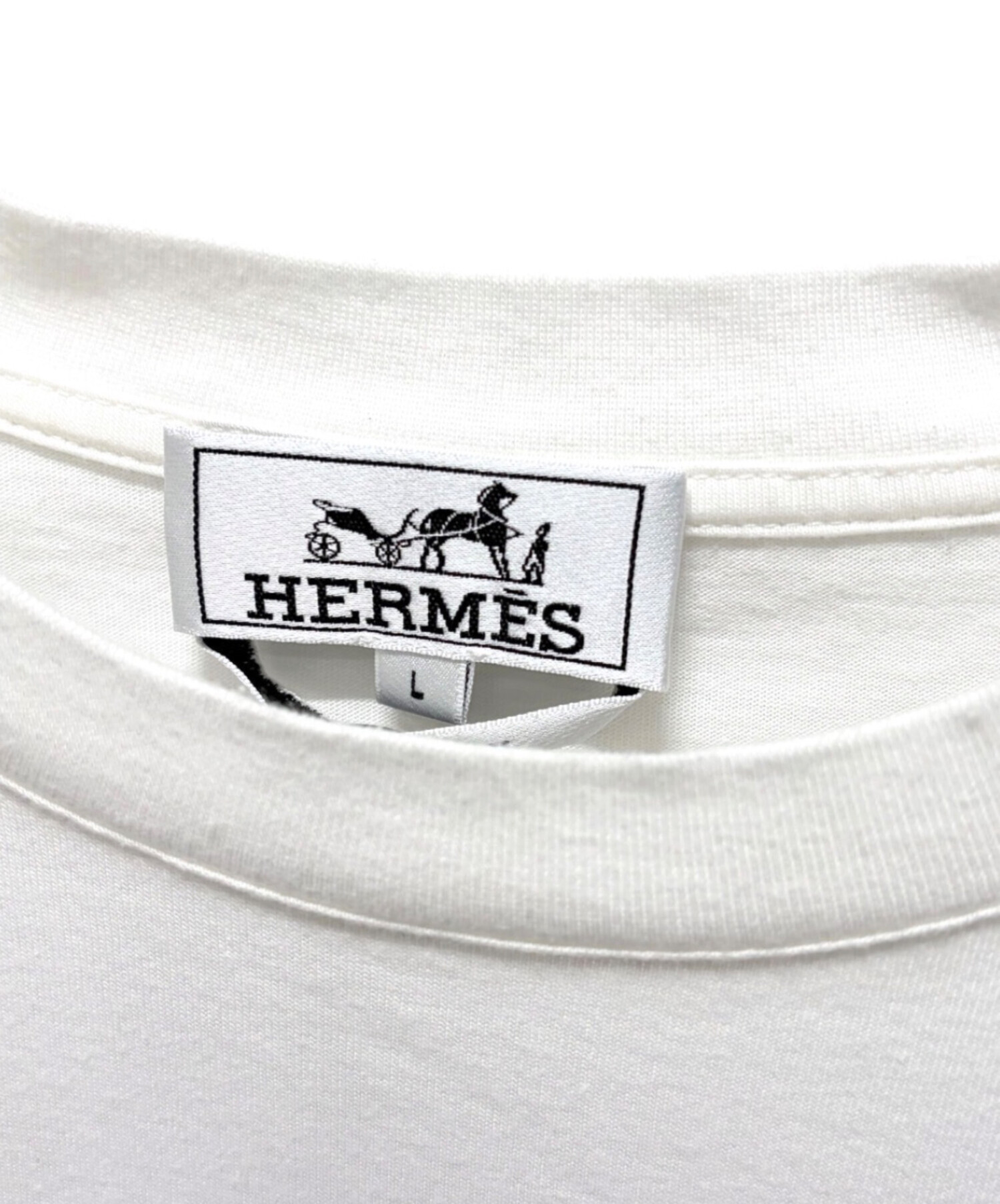 中古・古着通販】HERMES (エルメス) Chevaux en Symetrie Tシャツ