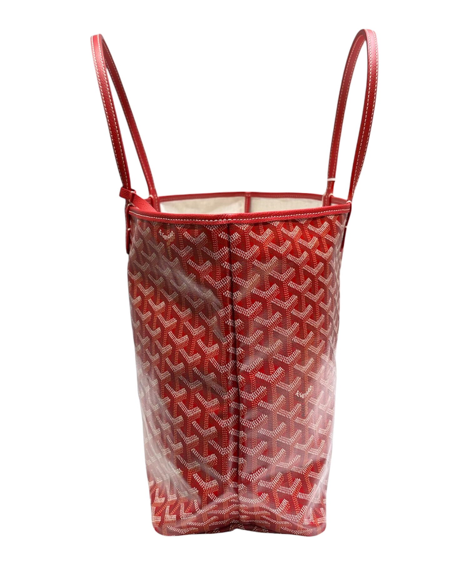 中古・古着通販】GOYARD (ゴヤール) サンルイPM/トートバッグ レッド
