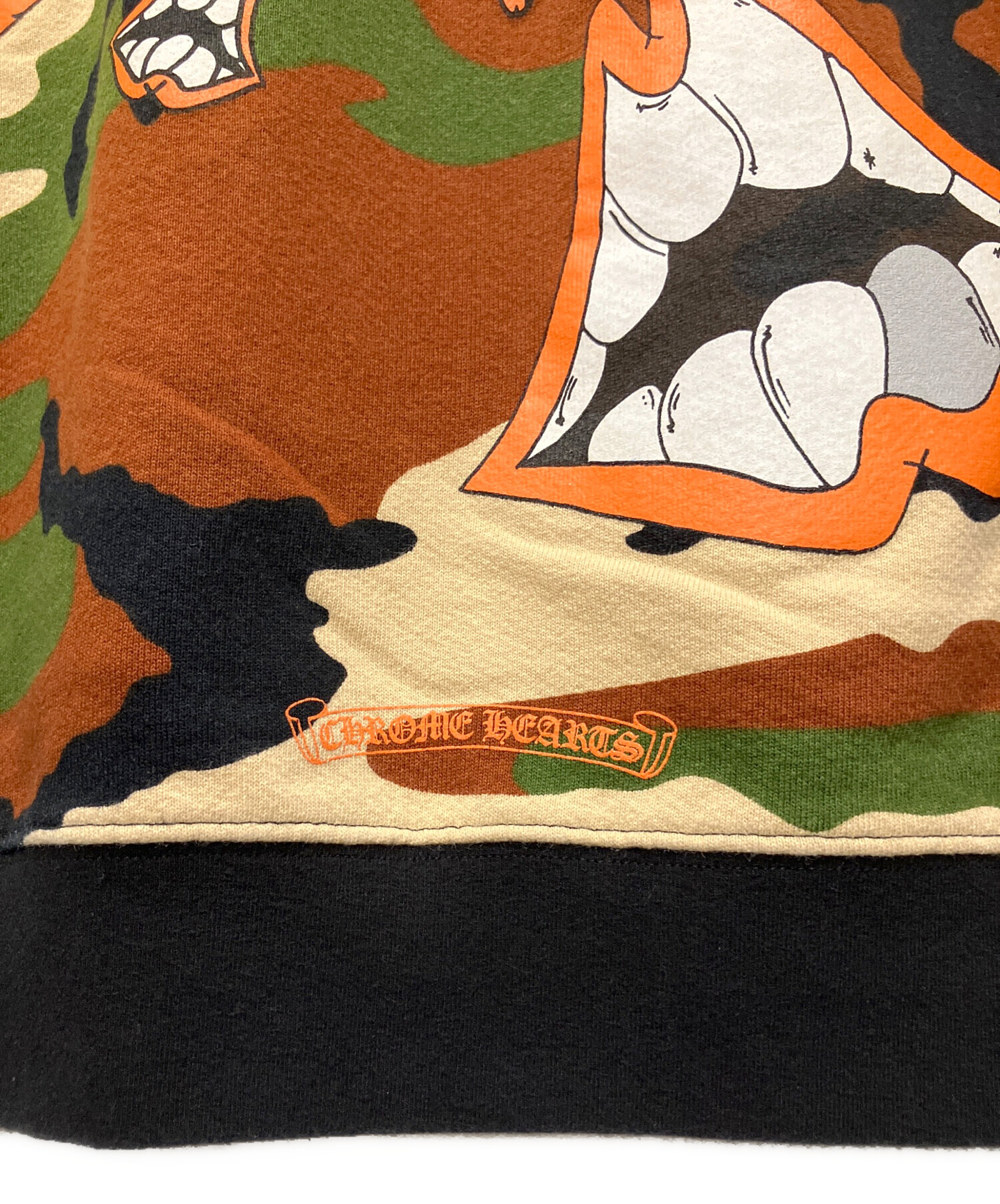 中古・古着通販】CHROME HEARTS (クロムハーツ) PPO CAUTION SWEAT