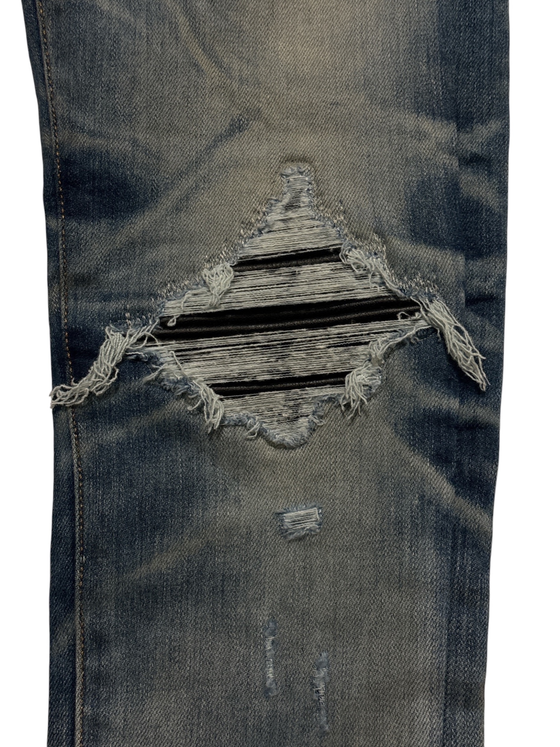 中古・古着通販】AMIRI (アミリ) ダメージ スキニージーンズ