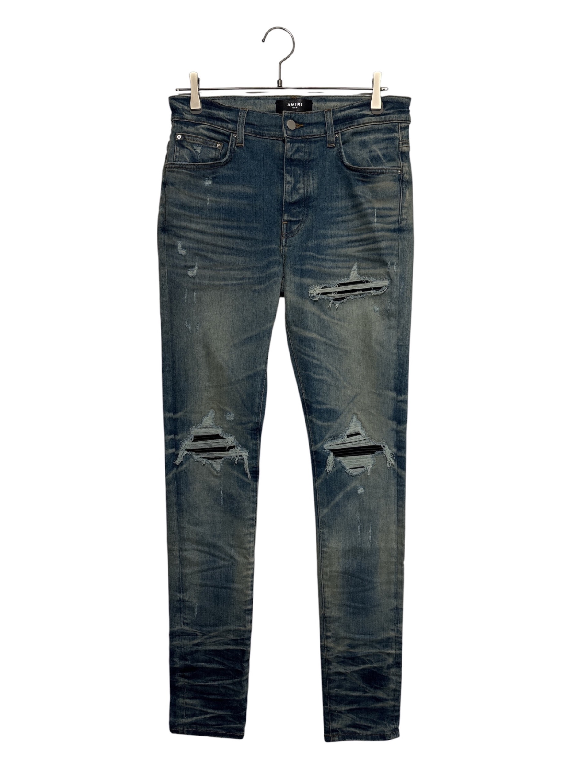 中古・古着通販】AMIRI (アミリ) ダメージ スキニージーンズ