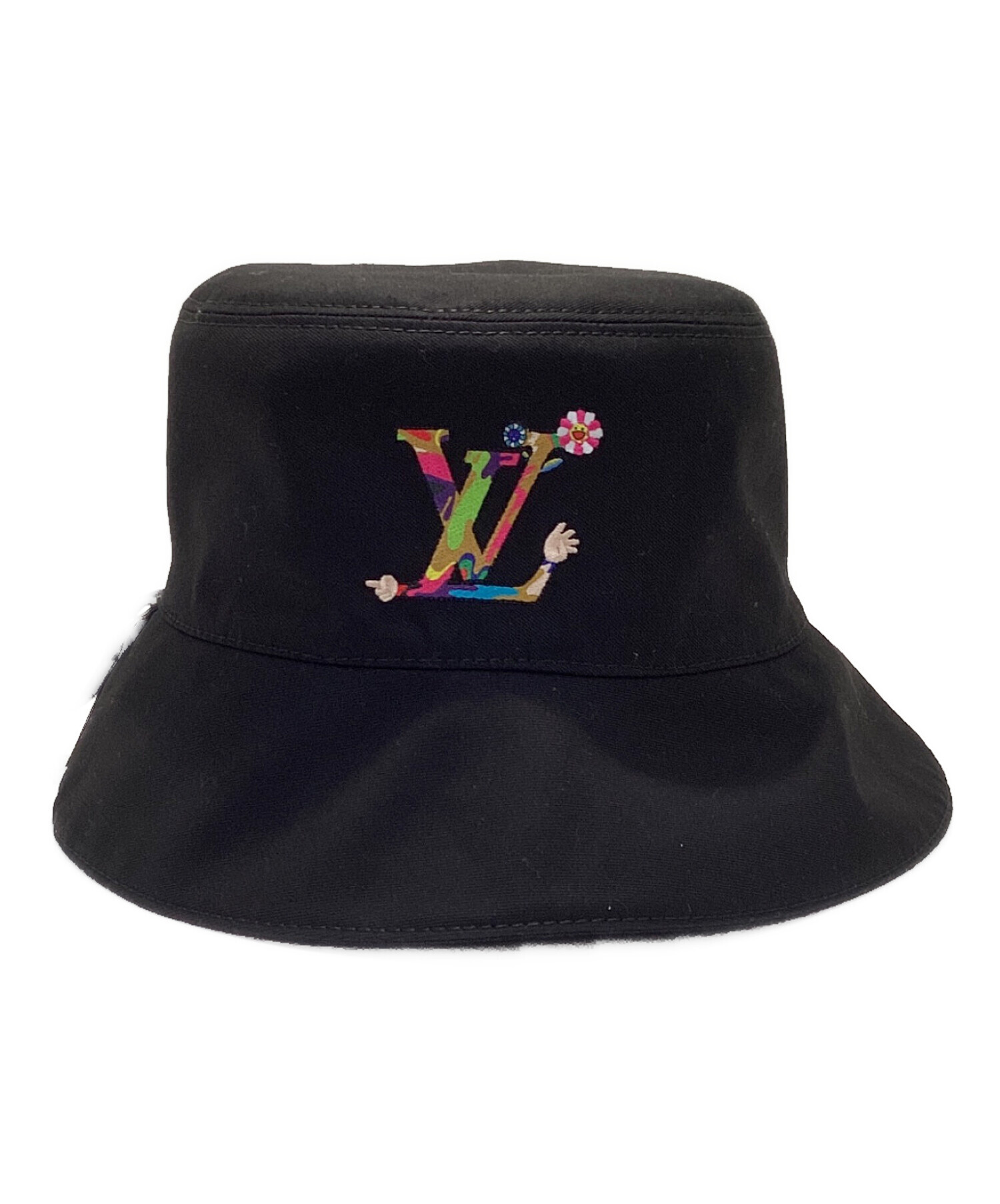 ルイヴィトン　LOUIS VUITTON リバーシブル　ハット　モノグラム　帽子 中古・古着通販】LOUIS VUITTON (ルイ ヴィトン) モノグラムマルチ