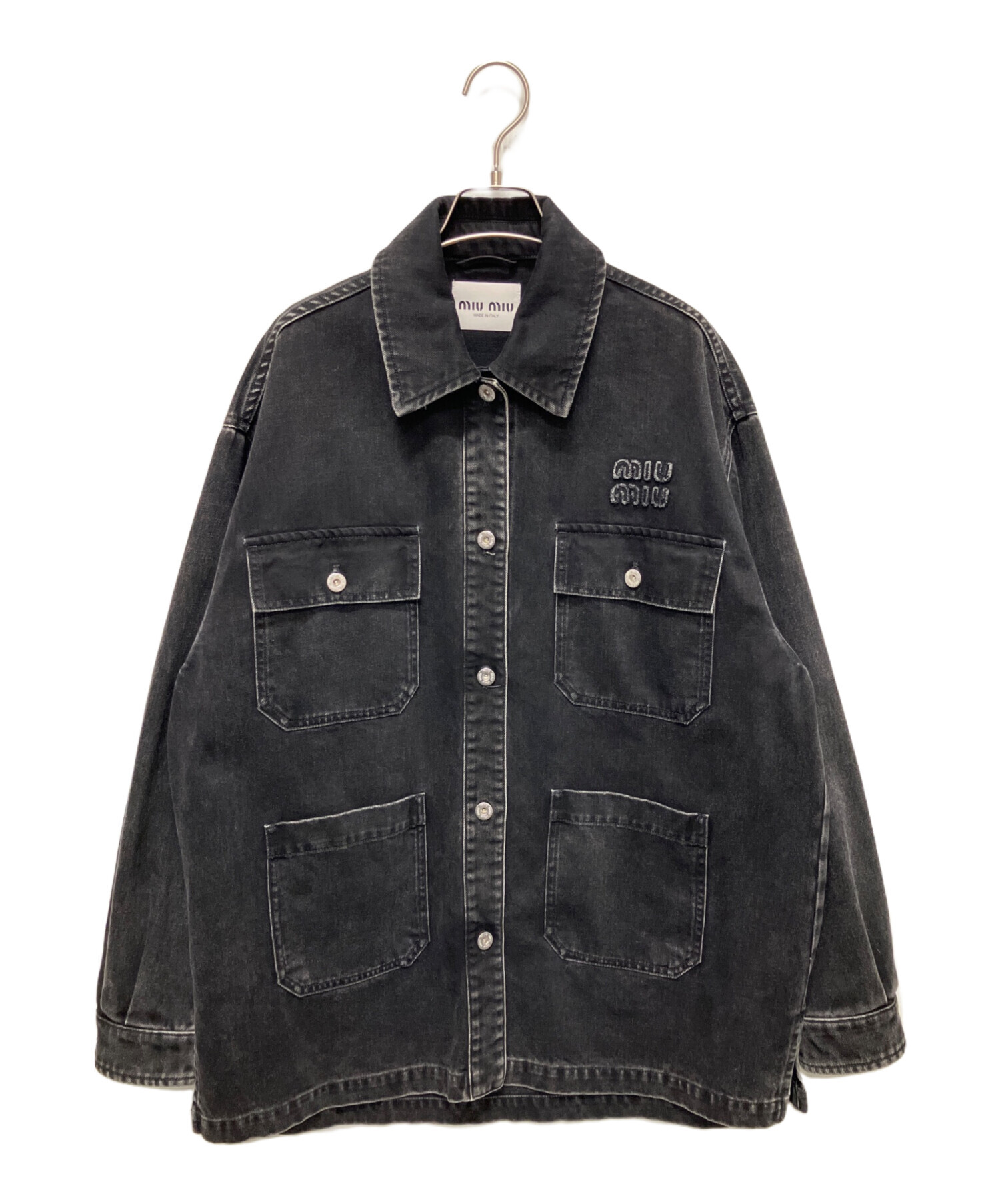 中古・古着通販】MIU MIU (ミュウミュウ) ロゴ 4ポケット デニム