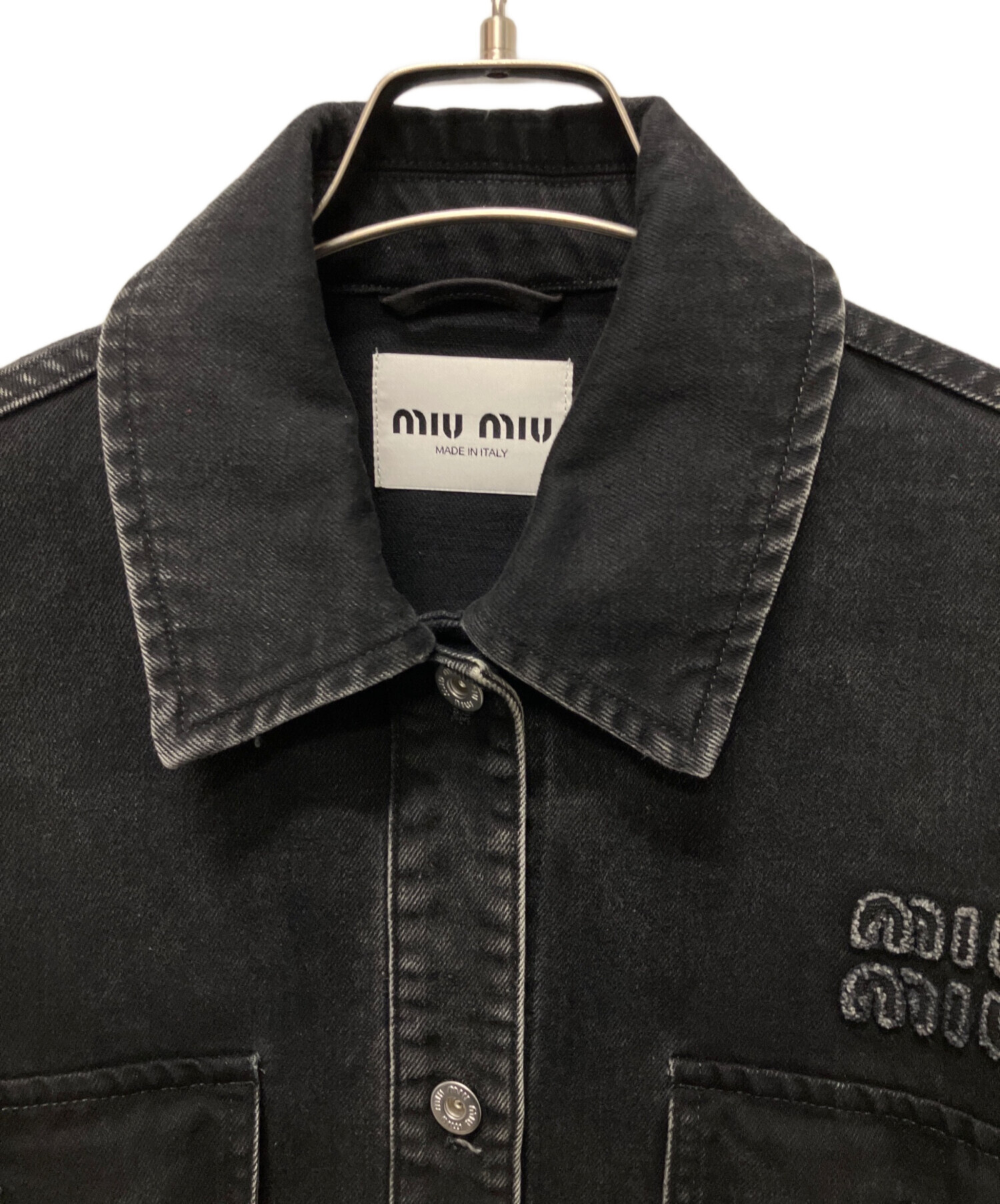 中古・古着通販】MIU MIU (ミュウミュウ) ロゴ 4ポケット デニム
