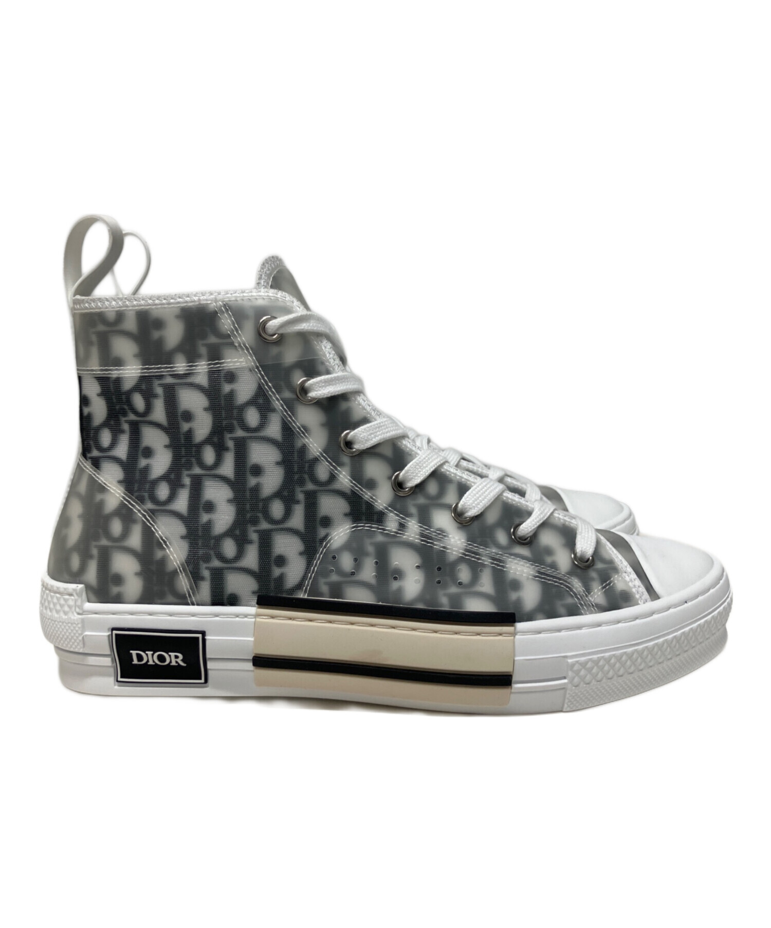 中古・古着通販】Dior (ディオール) オブリークハイカットスニーカー
