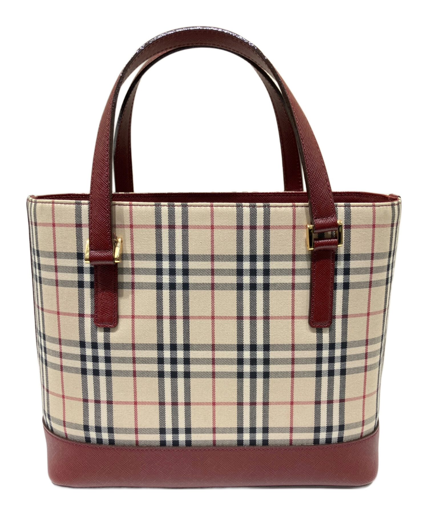 BURBERRY ノバチェック 00sハンドバッグ　ヴィンテージ 中古・古着通販】BURBERRY (バーバリー) ノバチェックハンドバッグ