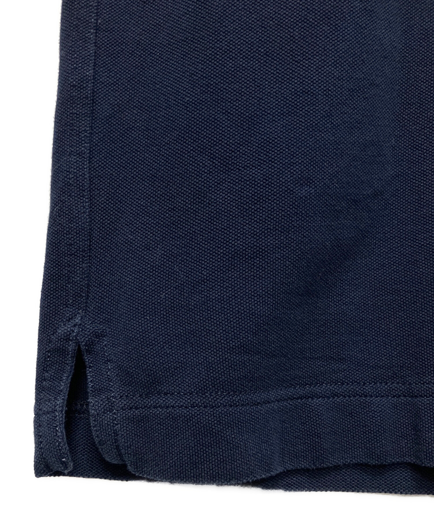 中古・古着通販】HERMES (エルメス) H刺繍ポケットTシャツ ネイビー