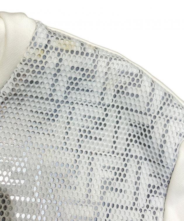 中古・古着通販】FENDI (フェンディ) FFメッシュパーカー ホワイト