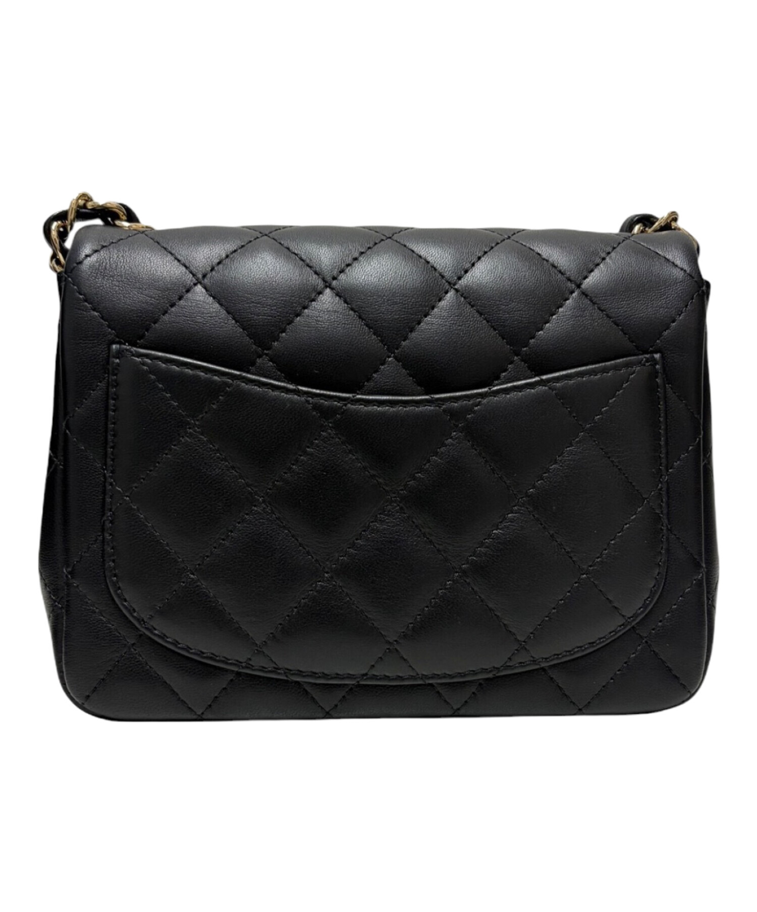 中古・古着通販】CHANEL (シャネル) シングルフラップチェーン 