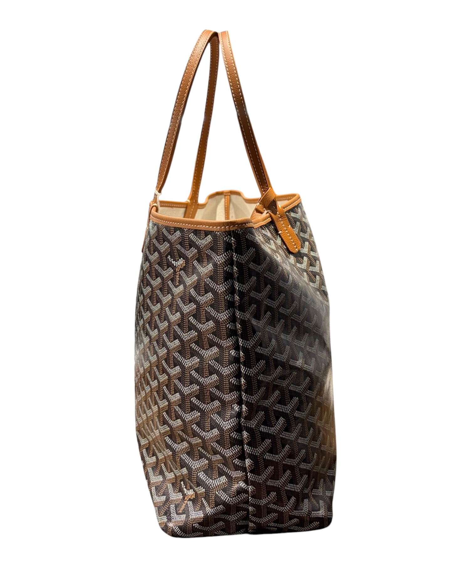 中古・古着通販】GOYARD (ゴヤール) サンルイPM/トートバッグ ブラウン