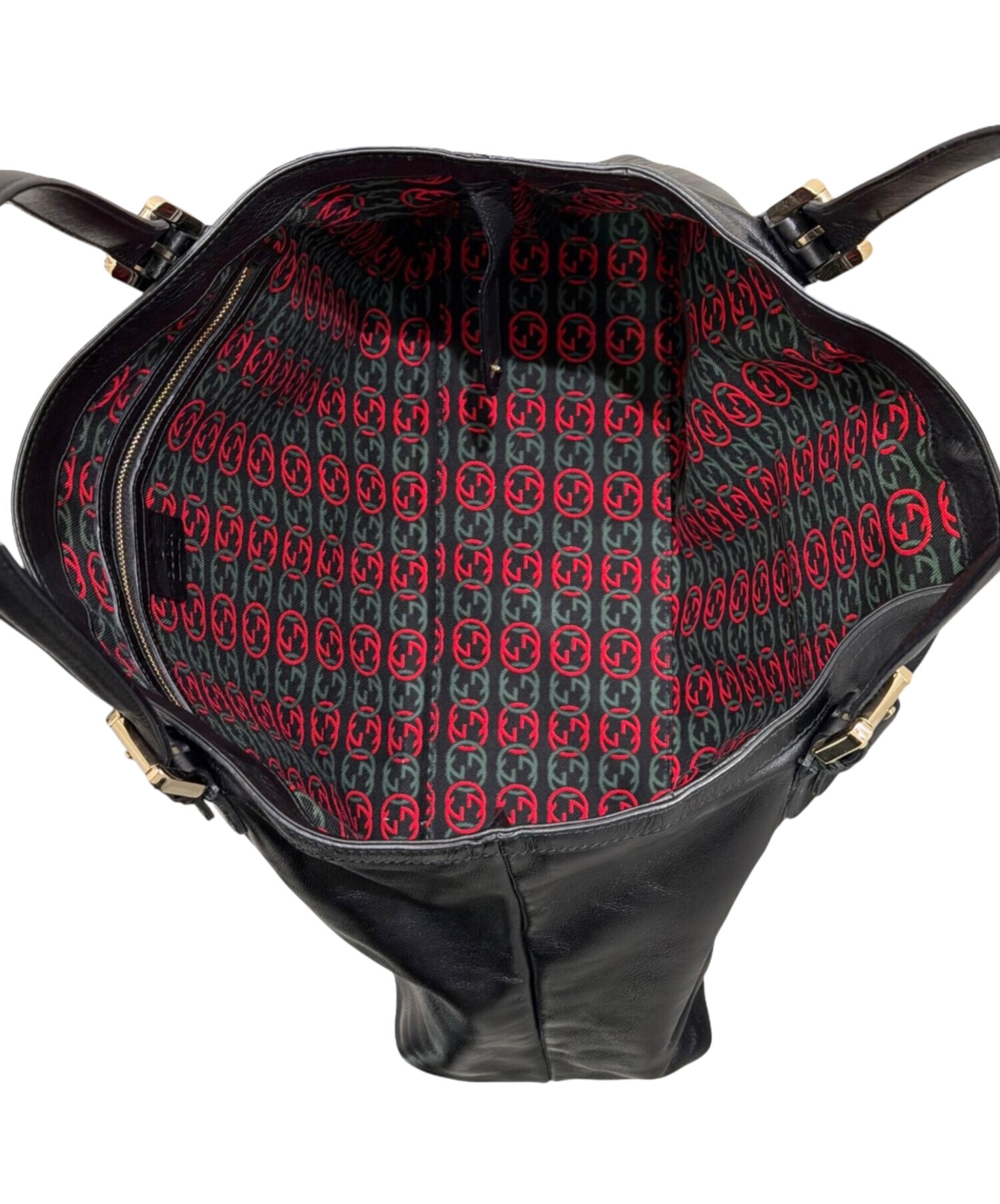 ✨良品✨ グッチ トートバッグ 肩掛け GG ニューブリット インターロッキング 中古・古着通販】GUCCI (グッチ) インターロッキングGライン ニュー