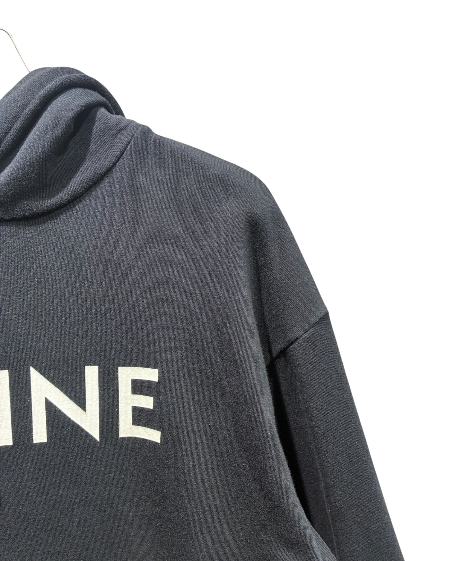 中古・古着通販】CELINE (セリーヌ) ロゴパーカー ブラック サイズ:XL