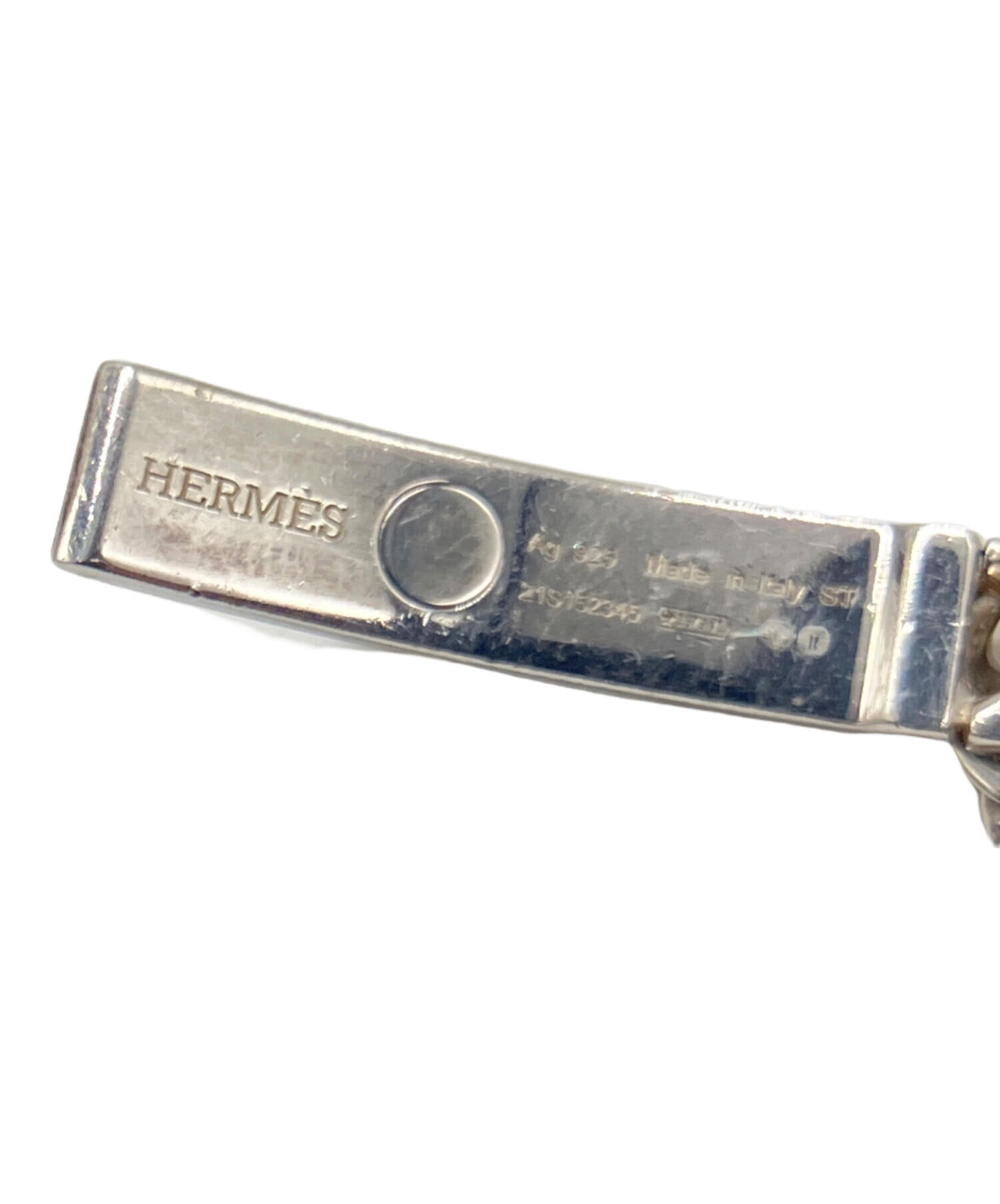 中古・古着通販】HERMES (エルメス) ブックルセリエ シルバー サイズ