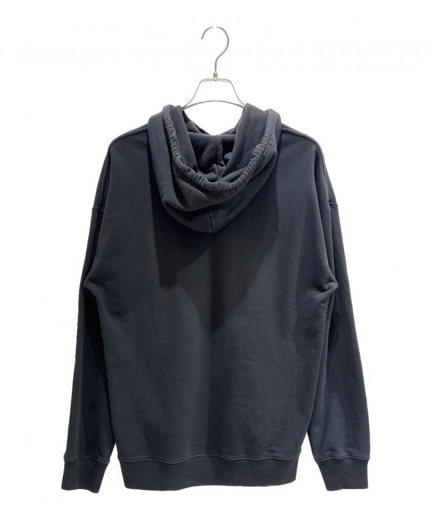 LOEWE アナグラム フーディ ボッテガ ユナイテッド セリーヌ サンローラン 中古・古着通販】LOEWE (ロエベ) Anagram Leather Patch Hoodie