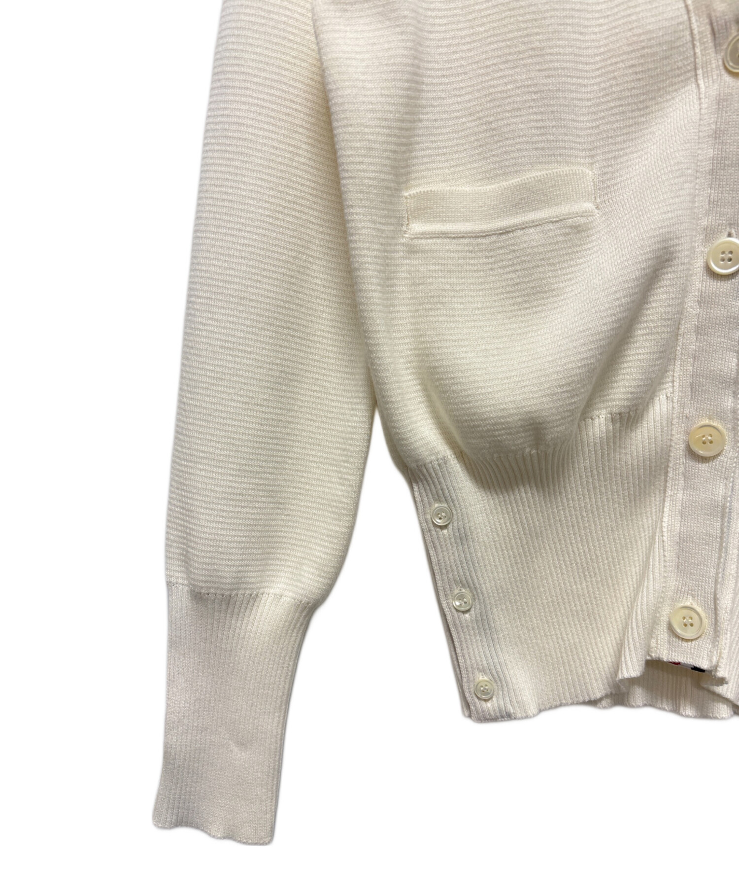 中古・古着通販】Thom Browne (トムブラウン) コットンカーディガン