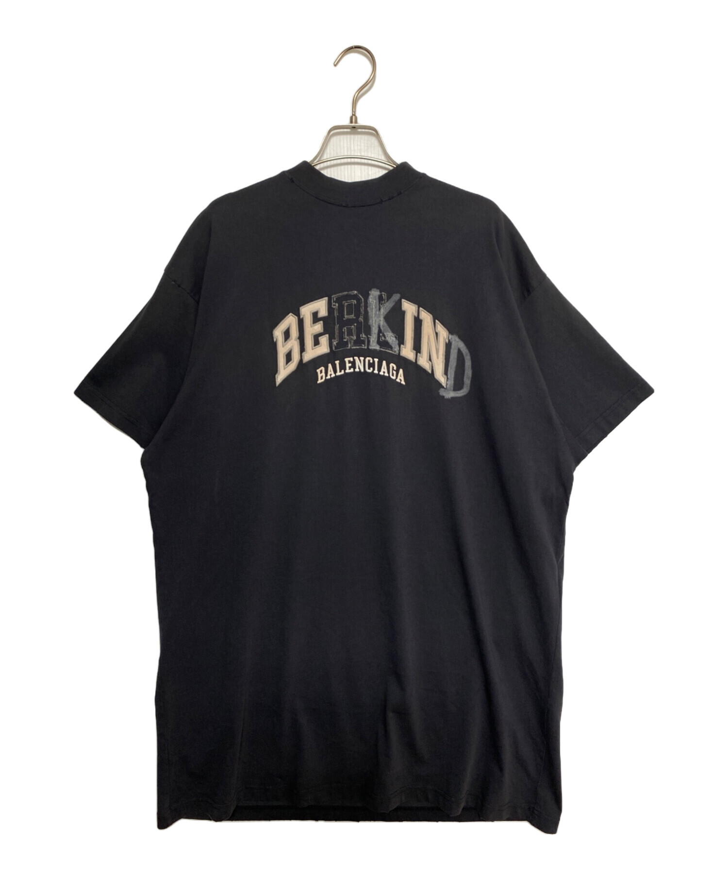 BALENCIAGA BE KIND Tシャツ S 中古・古着通販】BALENCIAGA (バレンシアガ) Be Kind Tee グレー
