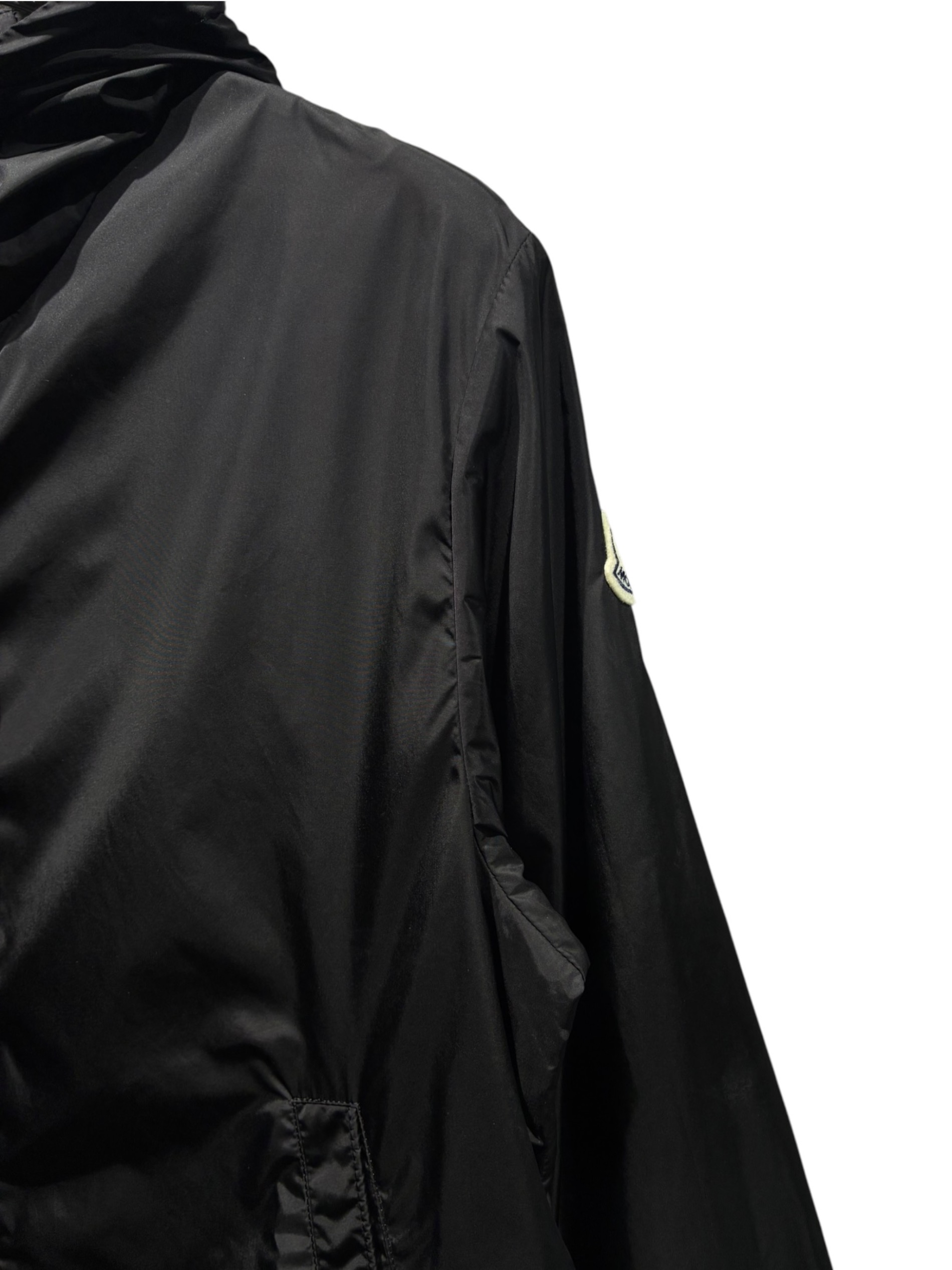 中古・古着通販】MONCLER (モンクレール) ナイロンジャケット ブラック