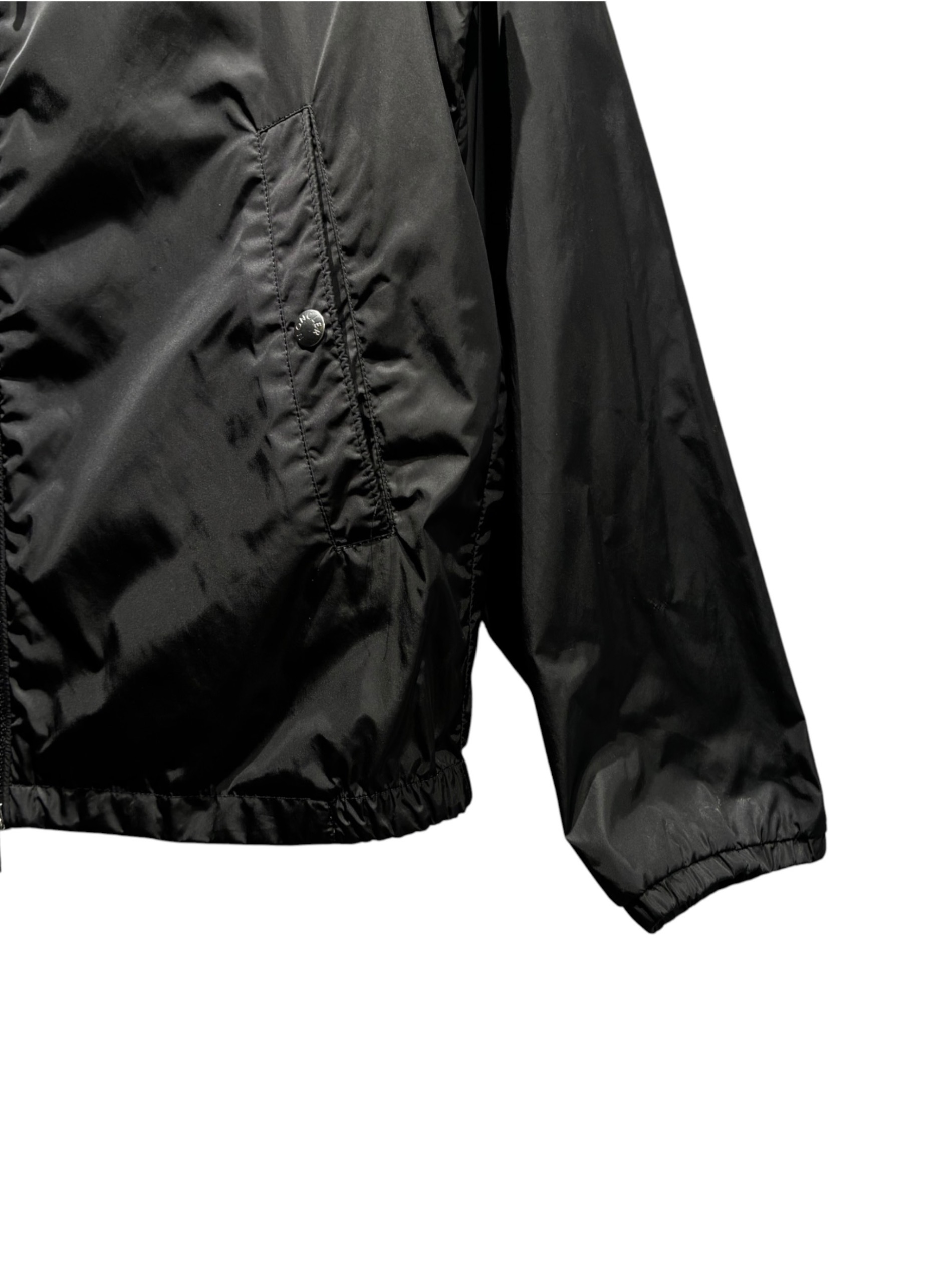 中古・古着通販】MONCLER (モンクレール) ナイロンジャケット ブラック