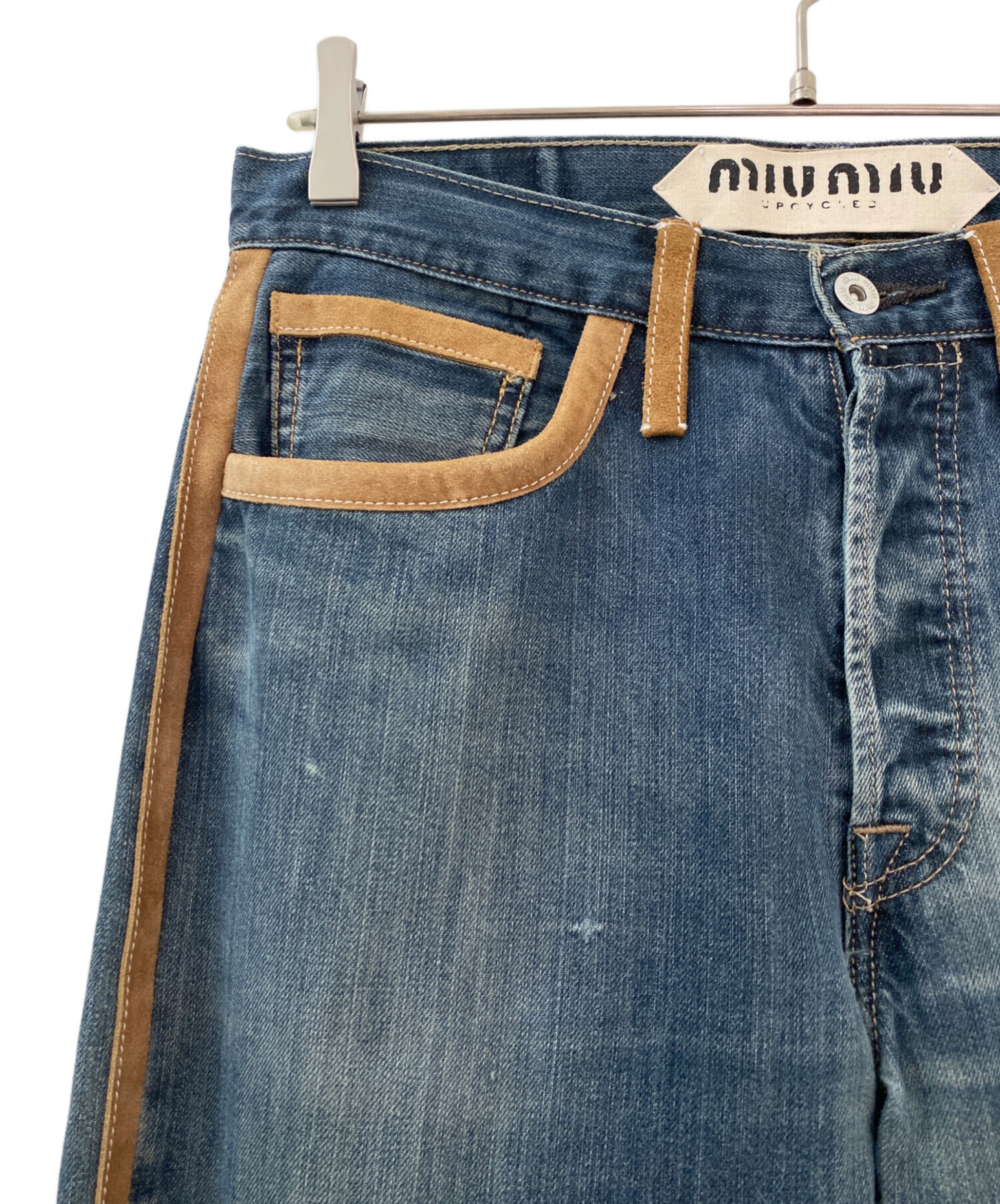 中古・古着通販】MIU MIU (ミュウミュウ) デニムパンツ サイズ:24