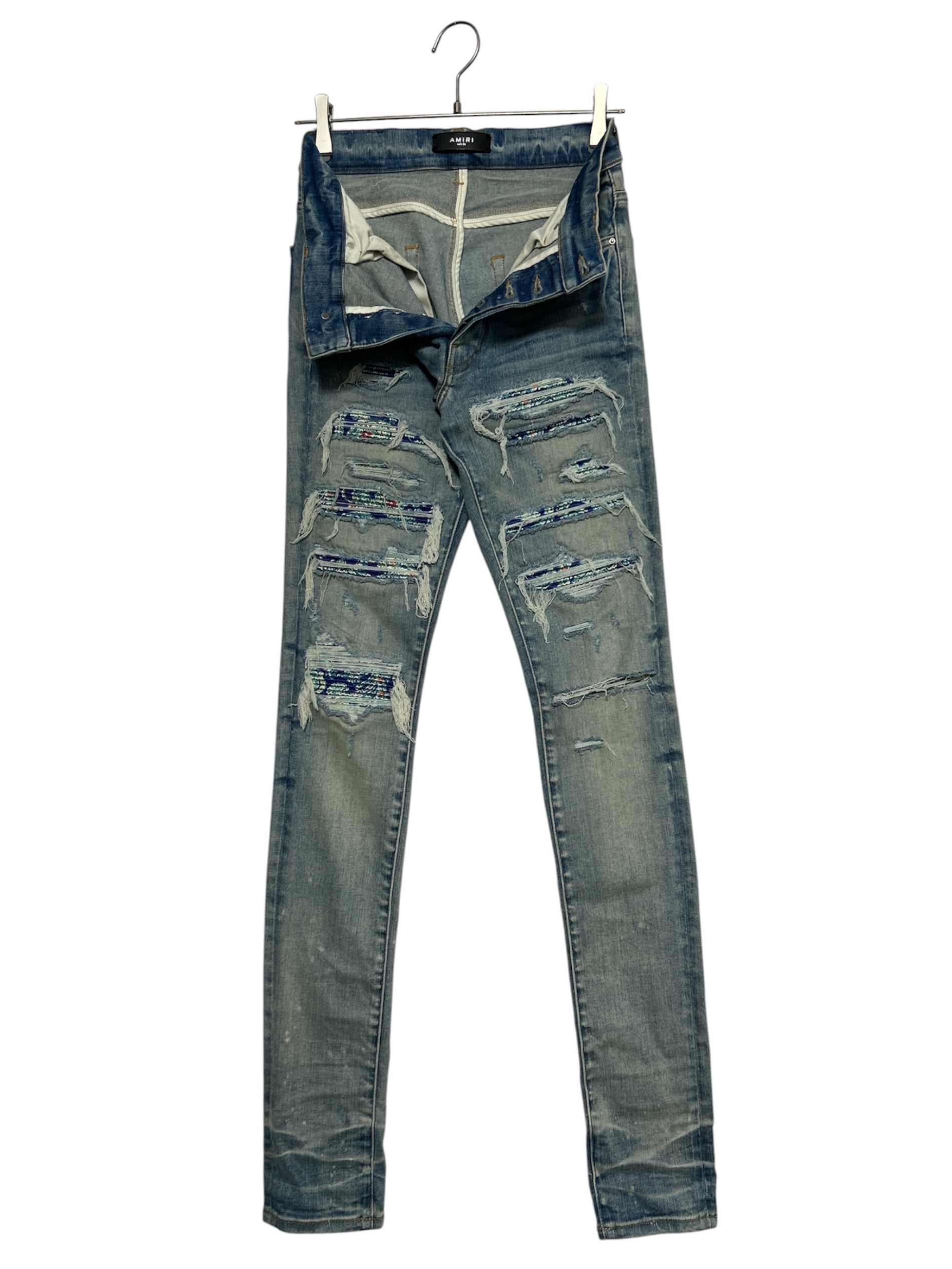 中古・古着通販】AMIRI (アミリ) ダメージ加工デニムパンツ サイズ:W28