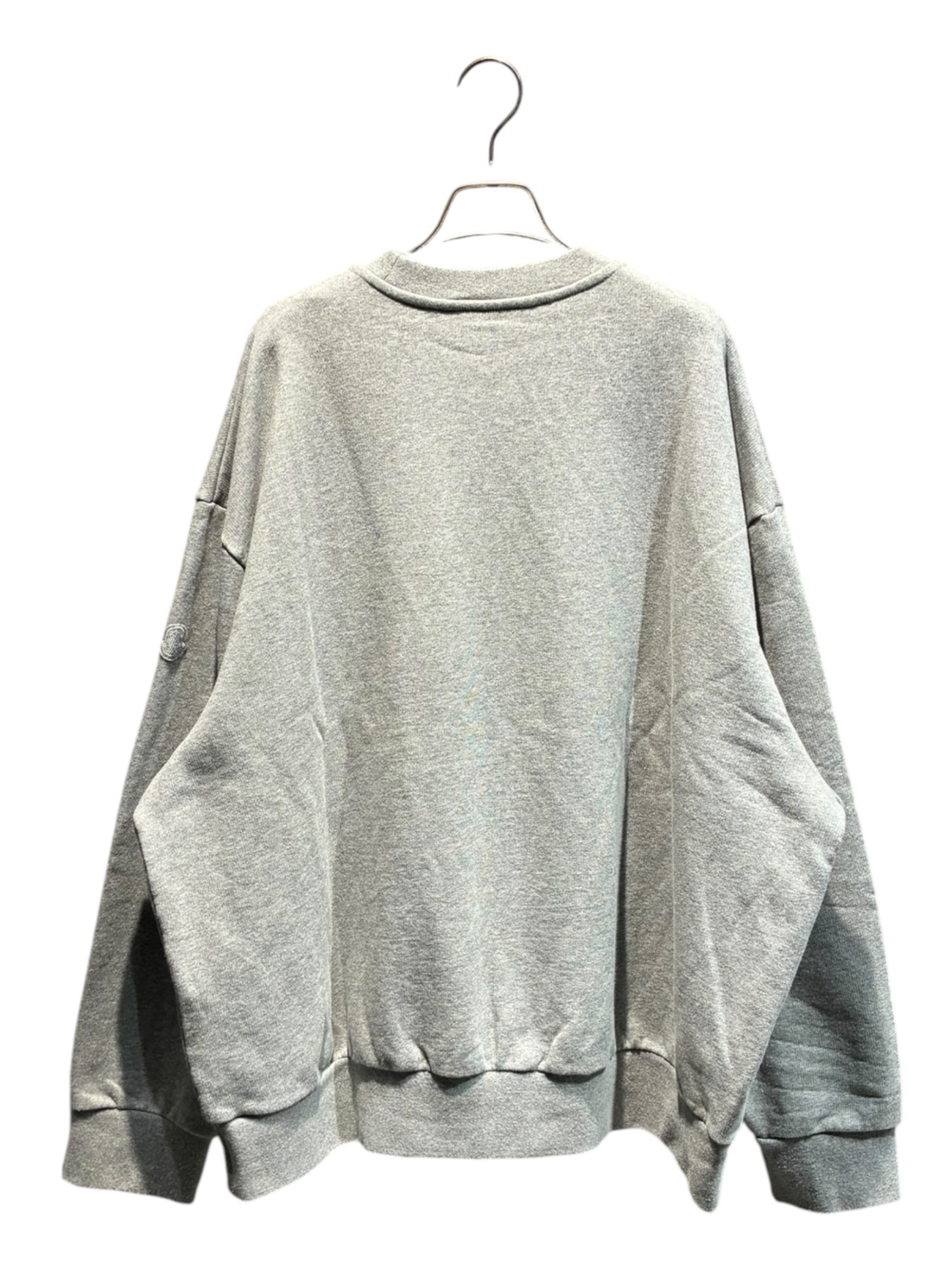 MONCLER LIFEロゴ スウェット グレー 中古・古着通販】MONCLER (モンクレール) ロゴスウェット グレー