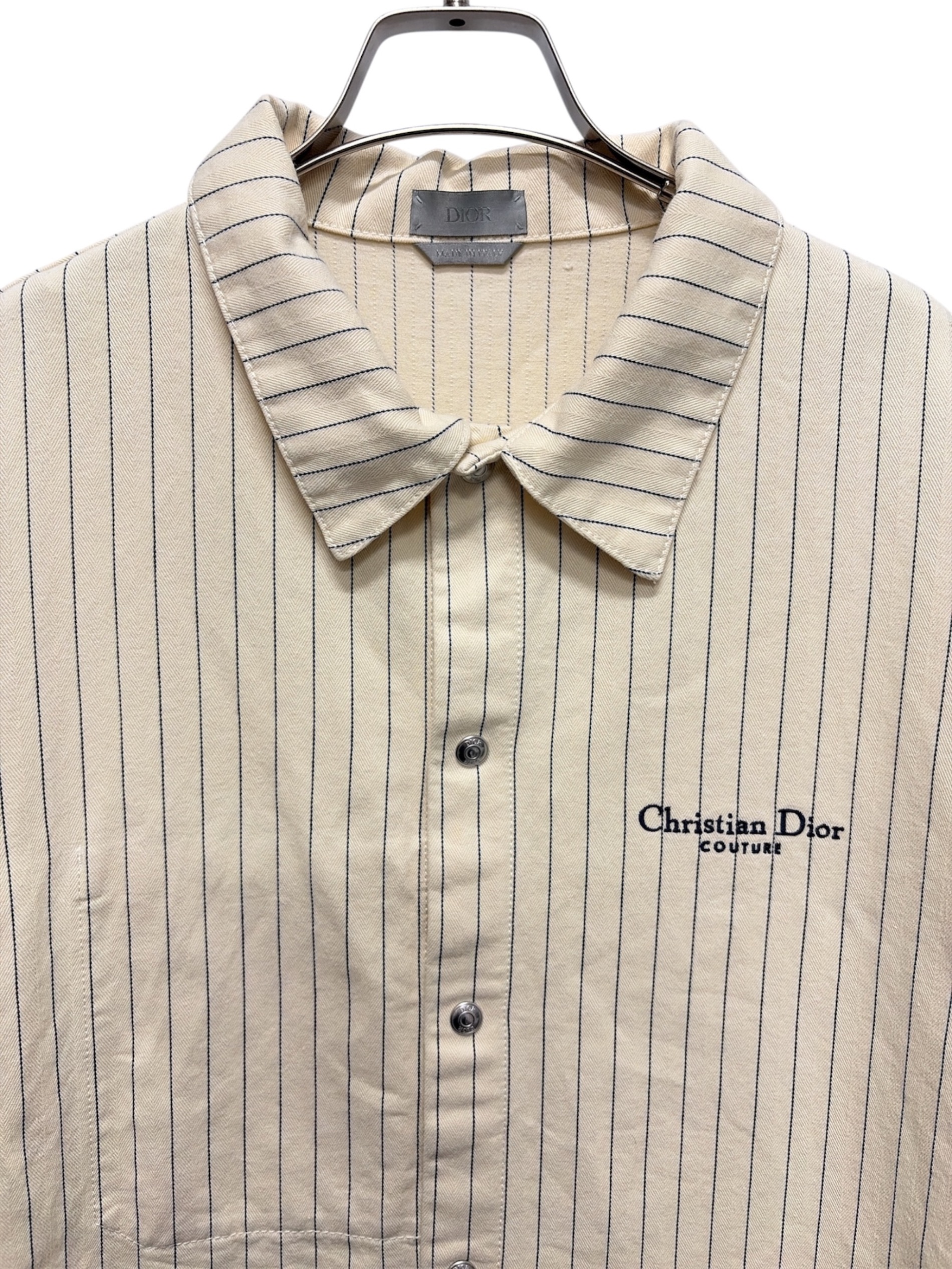 中古・古着通販】Dior (ディオール) DIORストライプオーバーシャツ