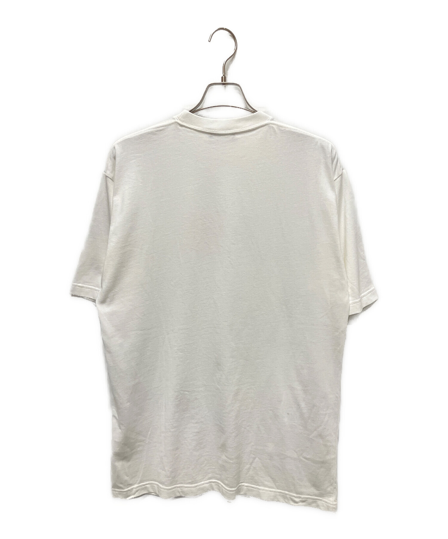 中古・古着通販】BALENCIAGA (バレンシアガ) ロゴTシャツ ホワイト