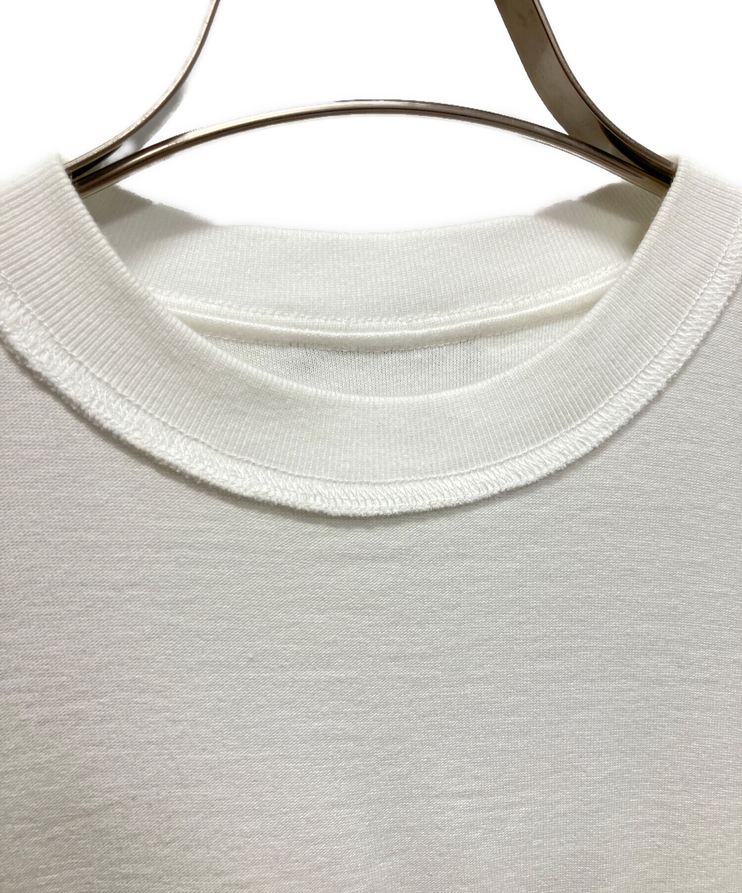 BALENCIAGA ロゴ Tシャツ 生成り 中古・古着通販】BALENCIAGA (バレンシアガ) ロゴTシャツ ホワイト