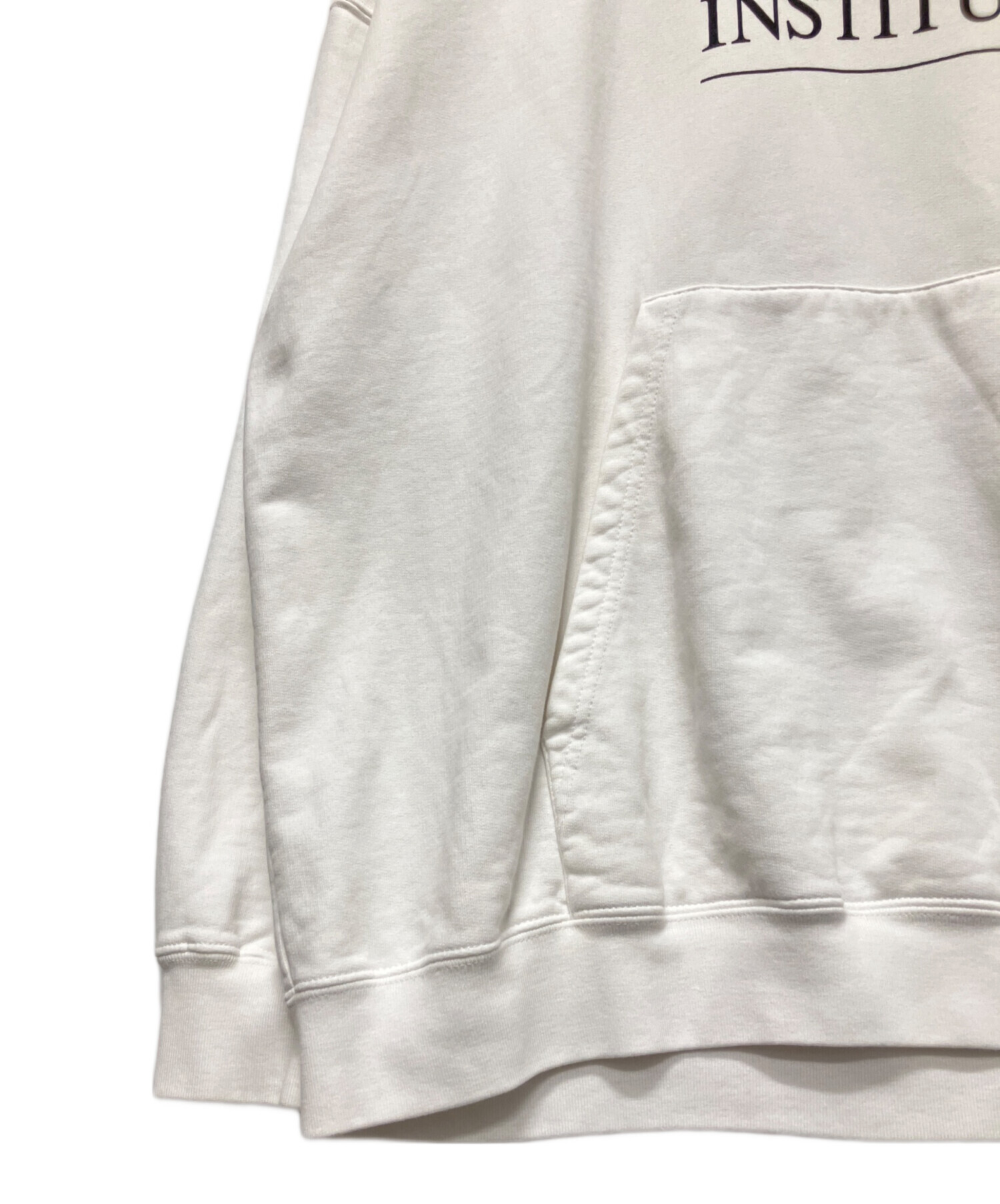 中古・古着通販】BALENCIAGA (バレンシアガ) ロゴパーカー ホワイト