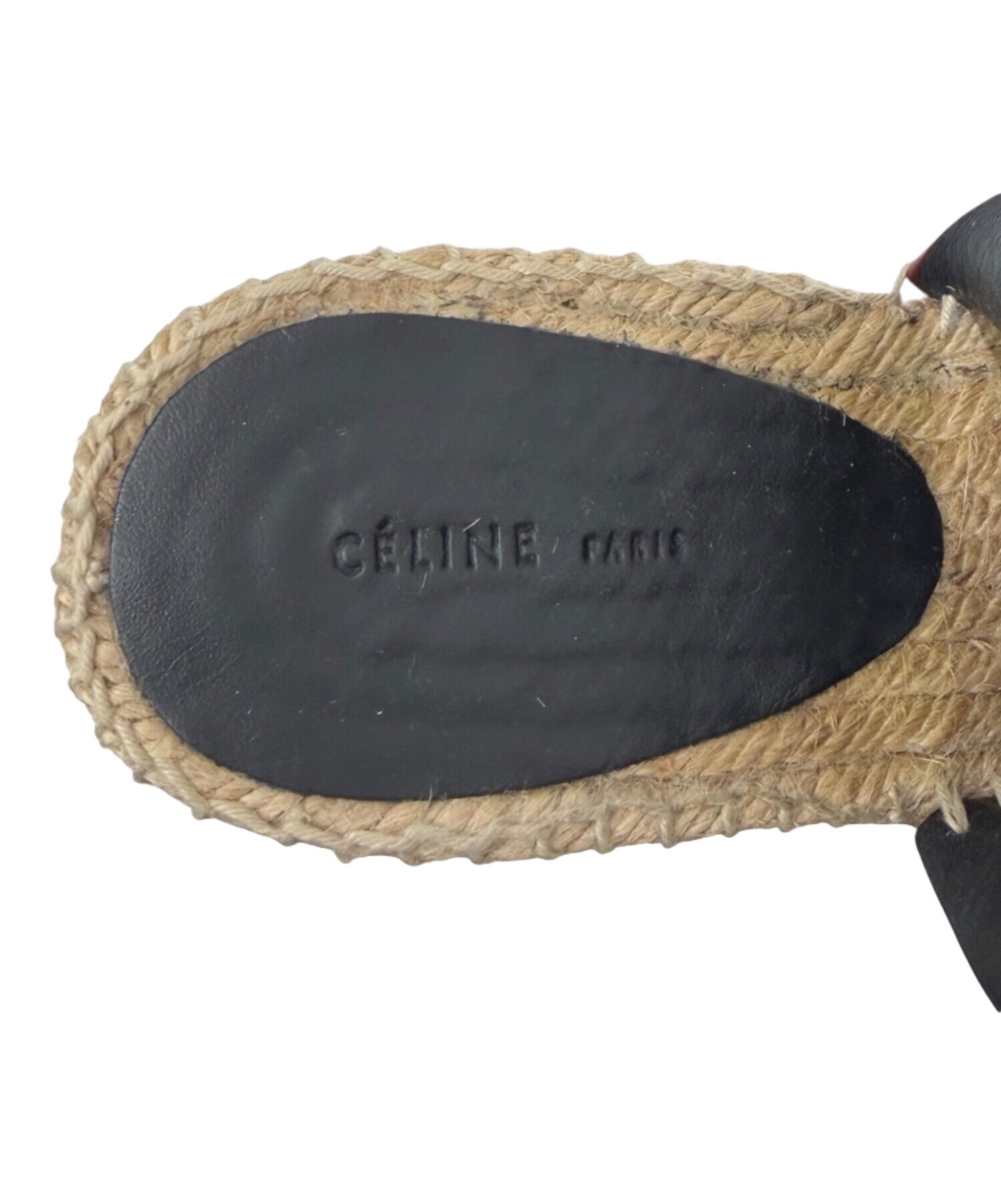 中古・古着通販】CELINE (セリーヌ) エスパドリーユ ボルドー サイズ