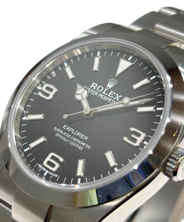中古・古着通販】ROLEX (ロレックス) Explorer/エクスプローラーⅠ/Ref