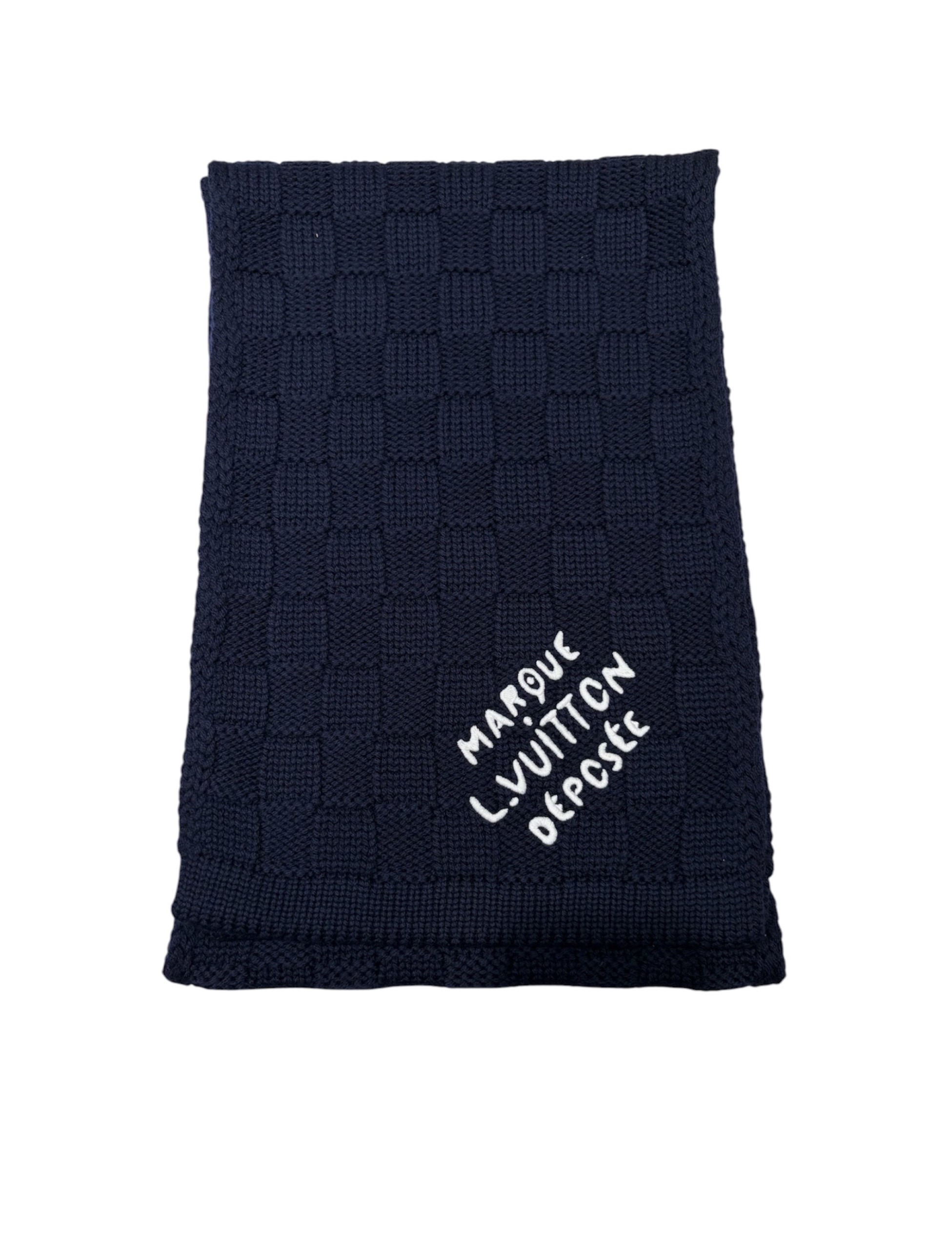 中古・古着通販】LOUIS VUITTON (ルイ ヴィトン) マフラー・ダミエ