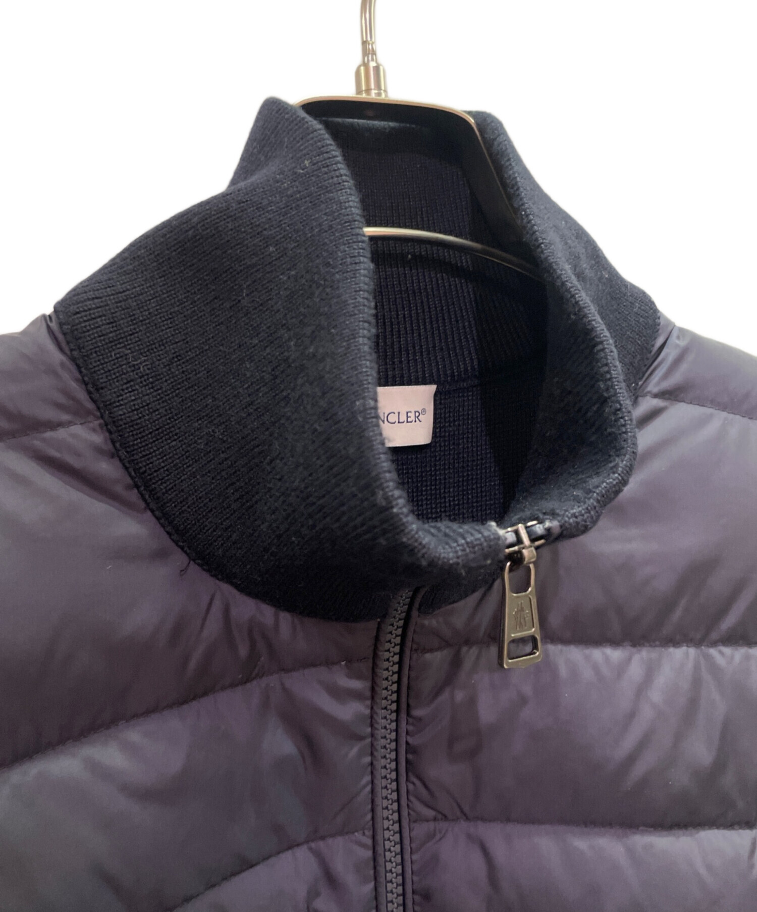 中古・古着通販】MONCLER (モンクレール) CARDIGAN TRICOT/ダウン切替 中古・古着通販】MONCLER (モンクレール) CARDIGAN TRICOT/ダウン切替