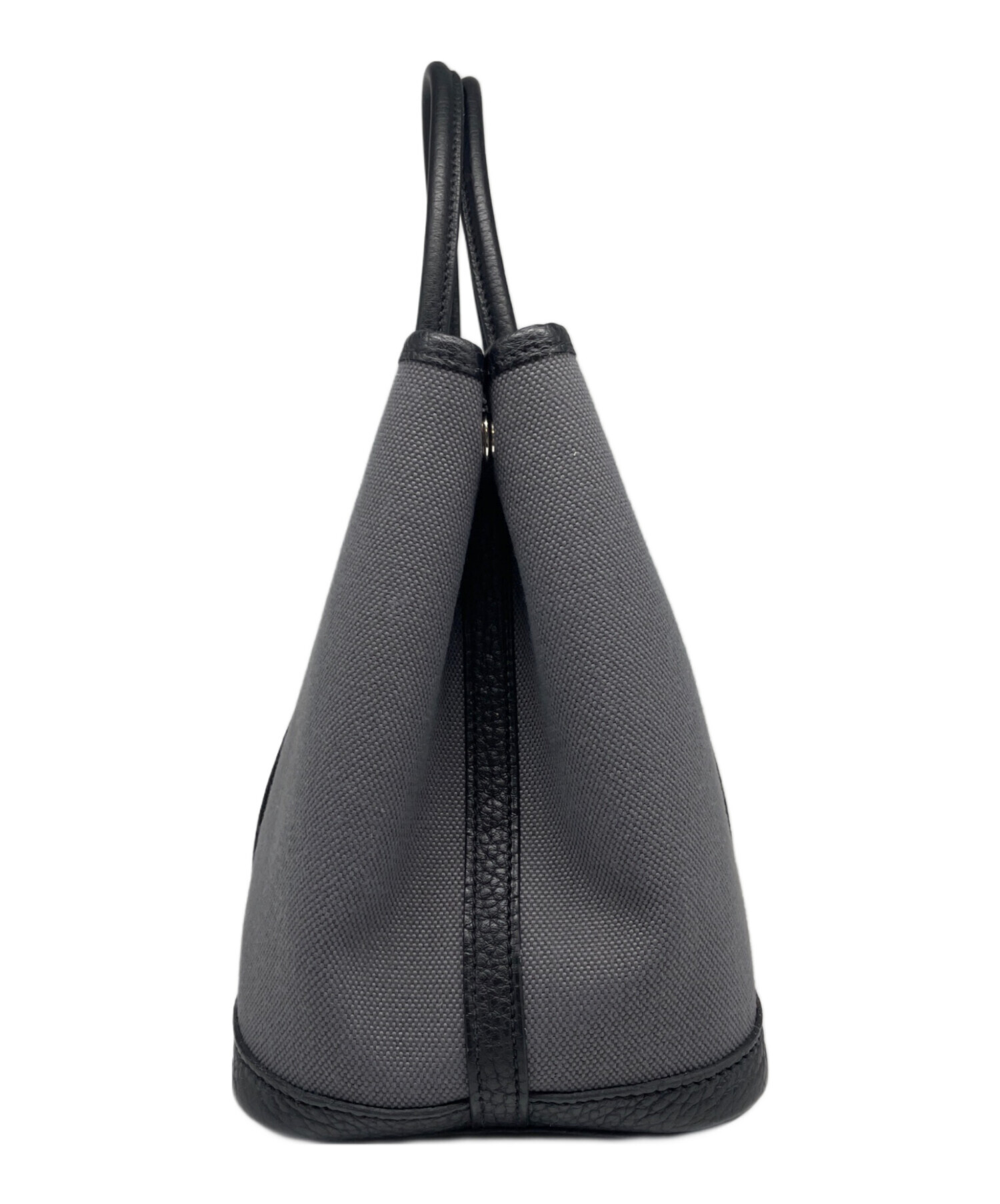 Momo様　リクエストページ　シルバー×グレー　裏地　ブラック　複数購入割 中古・古着通販】HERMES (エルメス) ガーデンパーティTPM/Garden party