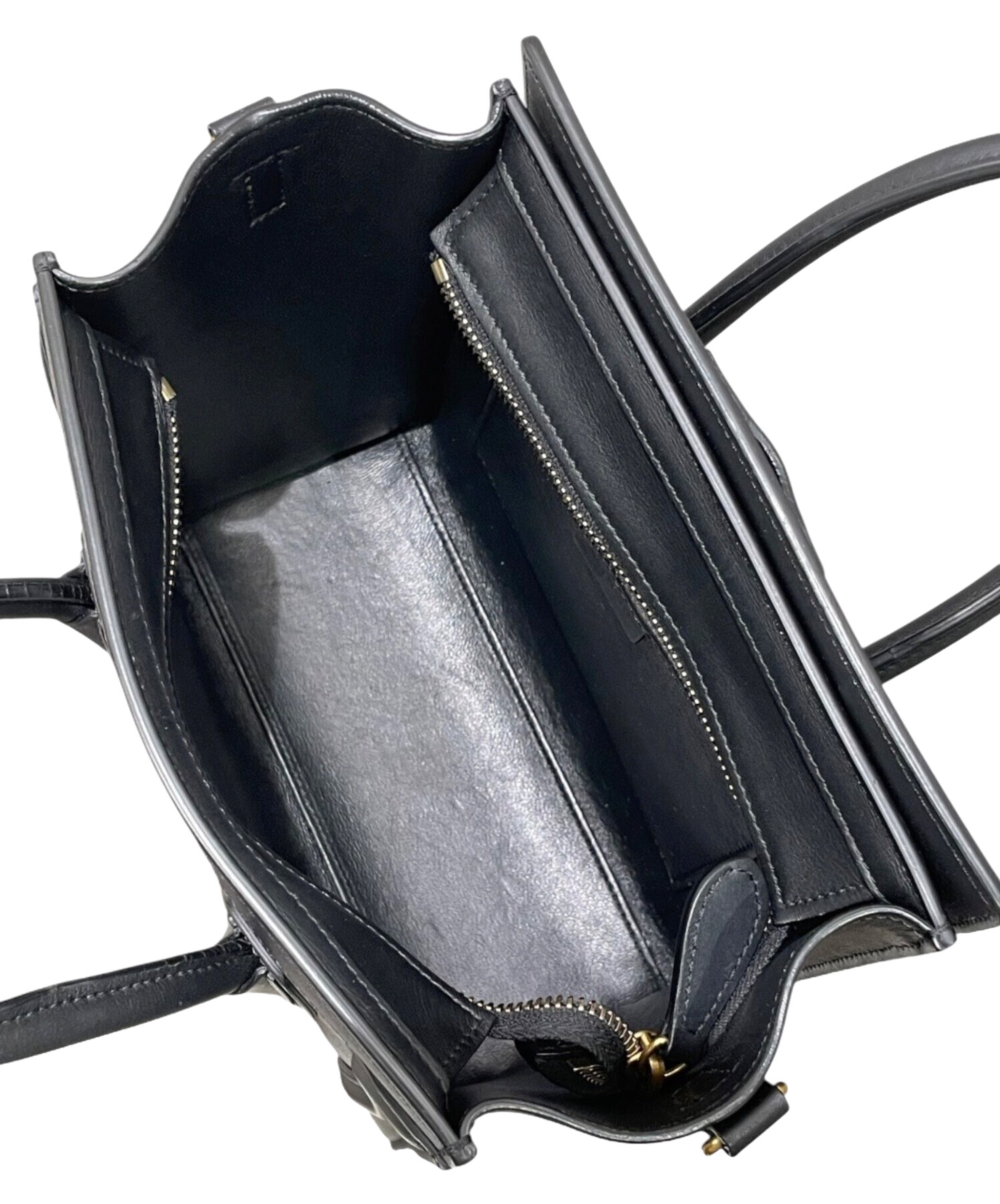 中古・古着通販】CELINE (セリーヌ) ラゲージ ナノ ブラック サイズ