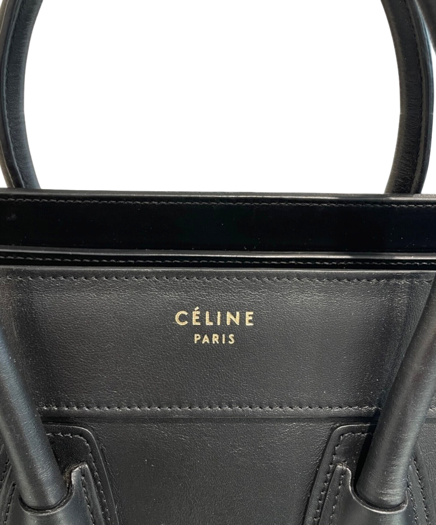 中古・古着通販】CELINE (セリーヌ) ラゲージ マイクロ ブラック