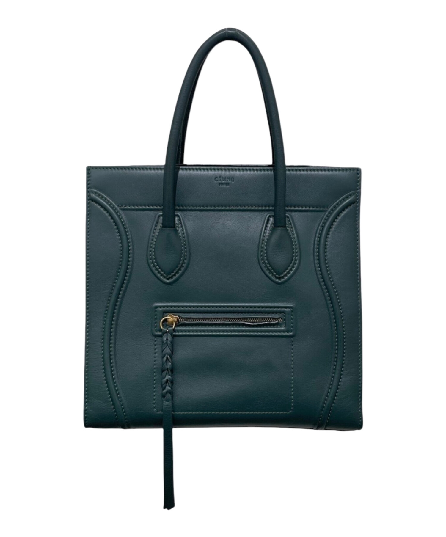 中古・古着通販】CELINE (セリーヌ) ラゲージ ファントム グリーン