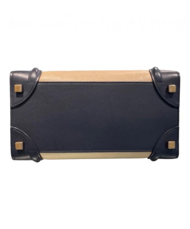 CELINE ラゲージ　トートバッグ　USED/大幅値下げ品 中古・古着通販】CELINE (セリーヌ) ラゲージ マイクロ トートバッグ